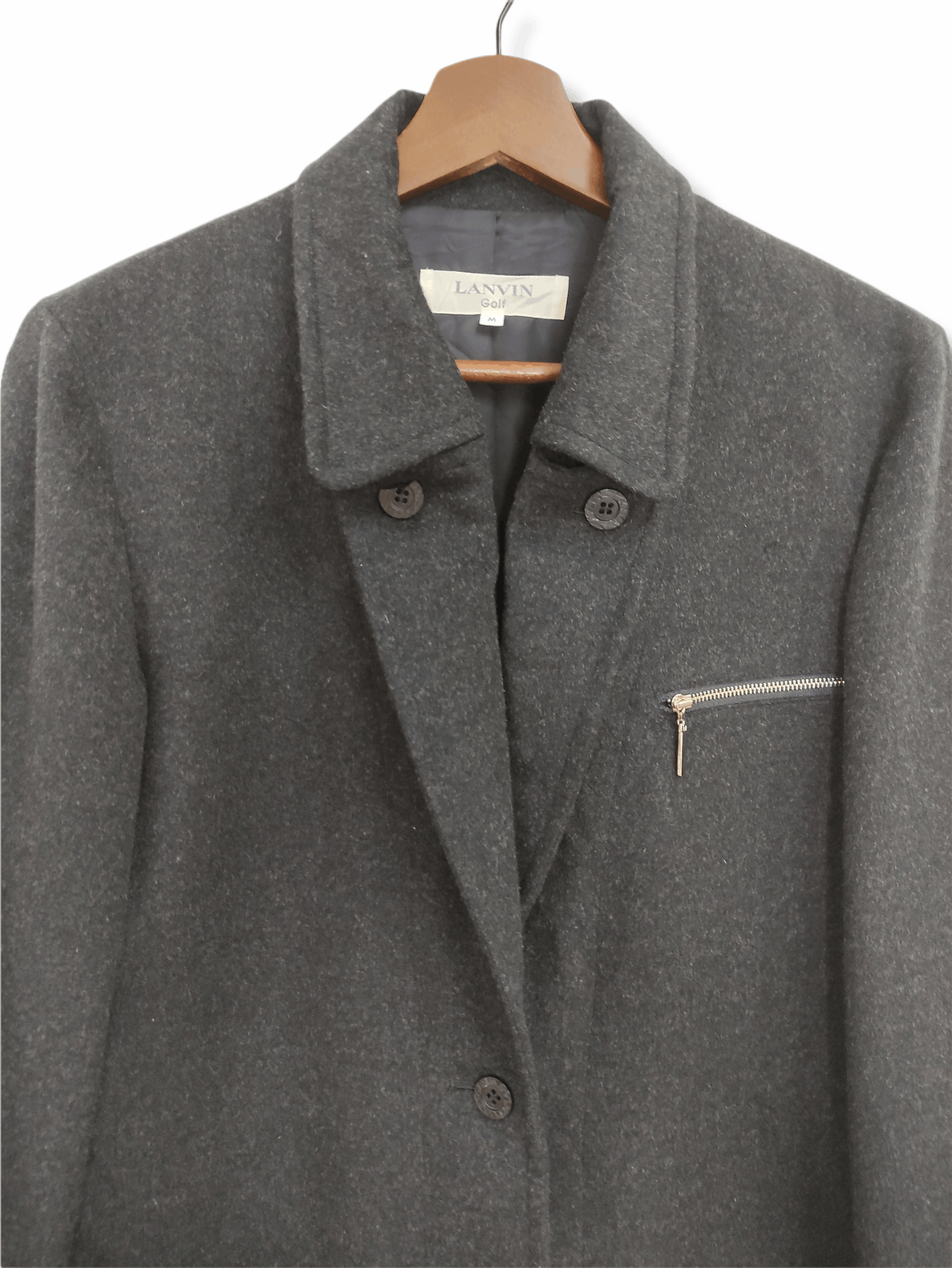 Lanvin Lanvin Golf Wool Jacket Size US M / EU 48-50 / 2 - 5 Thumbnail