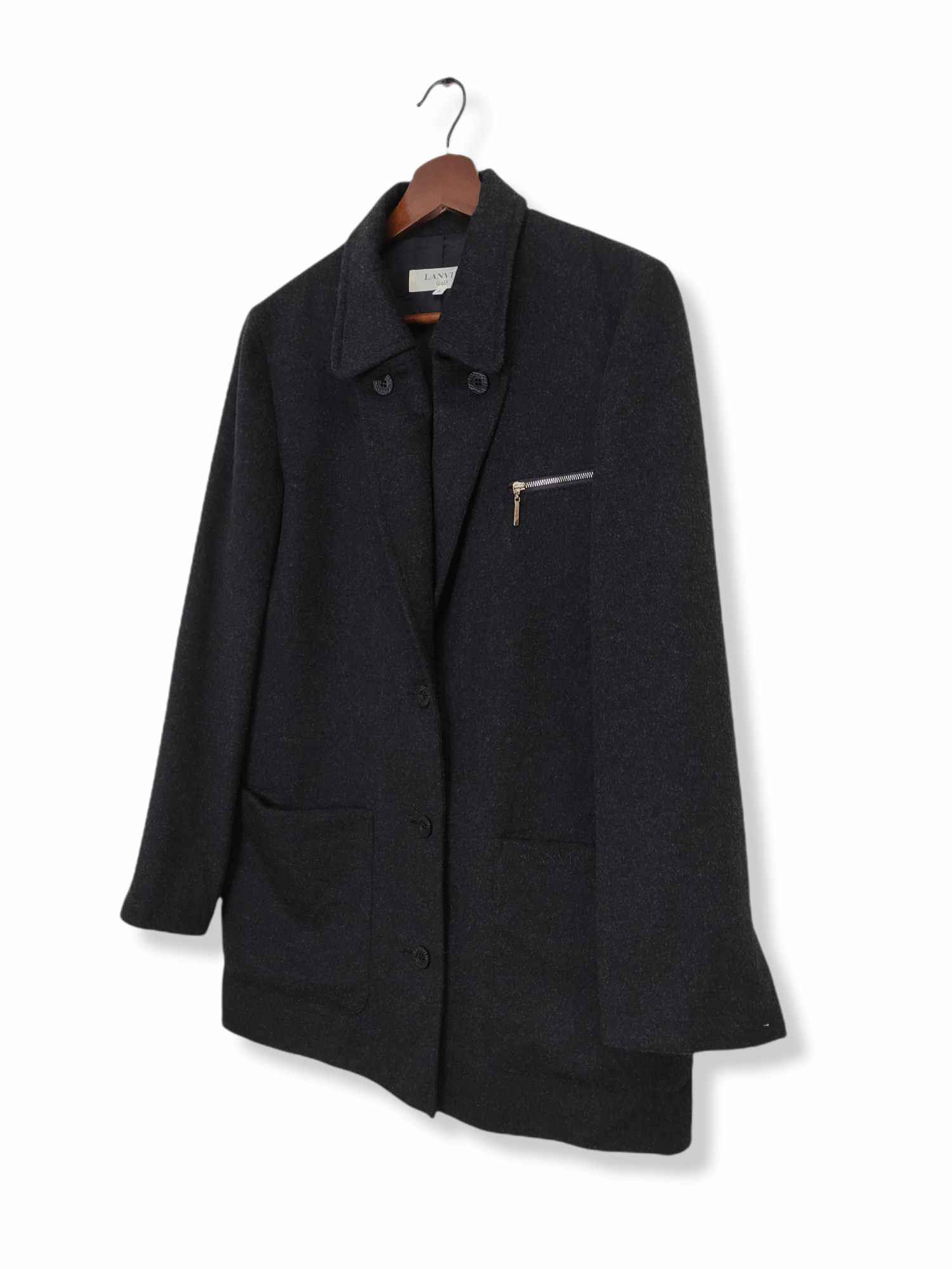 Lanvin Lanvin Golf Wool Jacket Size US M / EU 48-50 / 2 - 6 Thumbnail