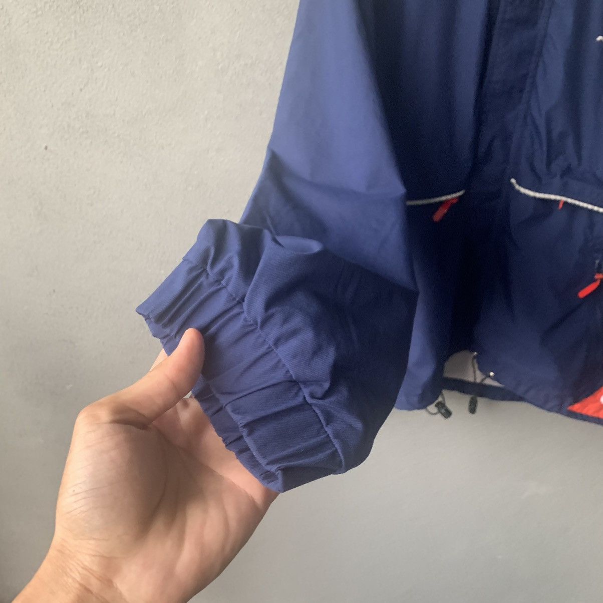 Fox Racing Fox Racing Navy Blue Windbreaker Jacket Size US L / EU 52-54 / 3 - 14 Thumbnail