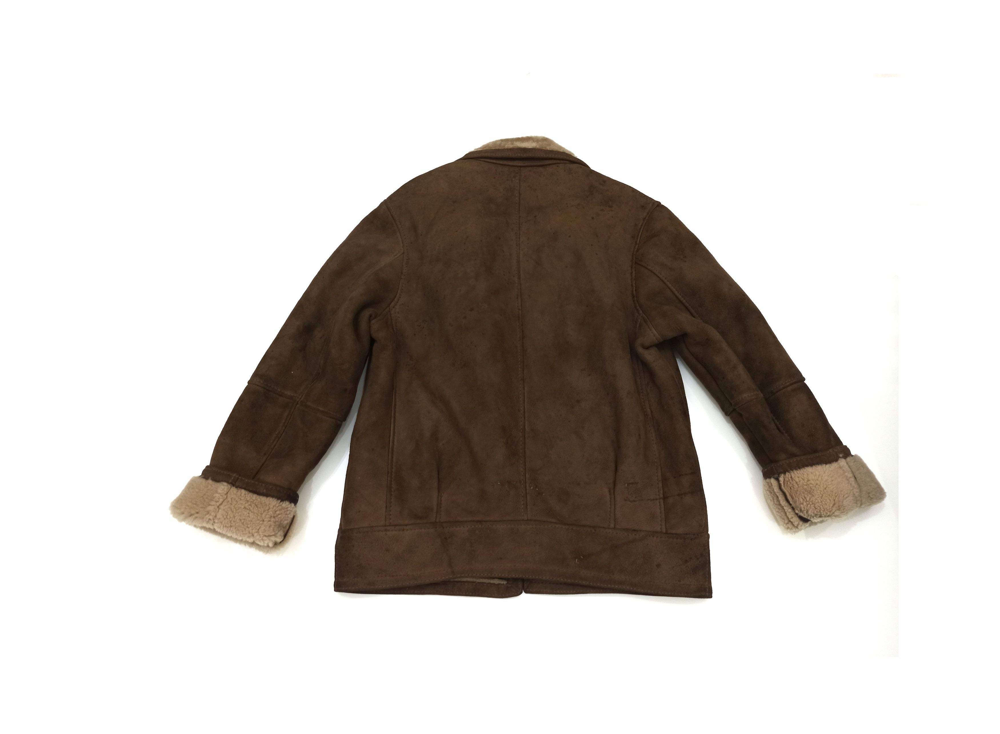 Schott Schott NYC Sherpa Leather Jacket Size US L / EU 52-54 / 3 - 8 Thumbnail
