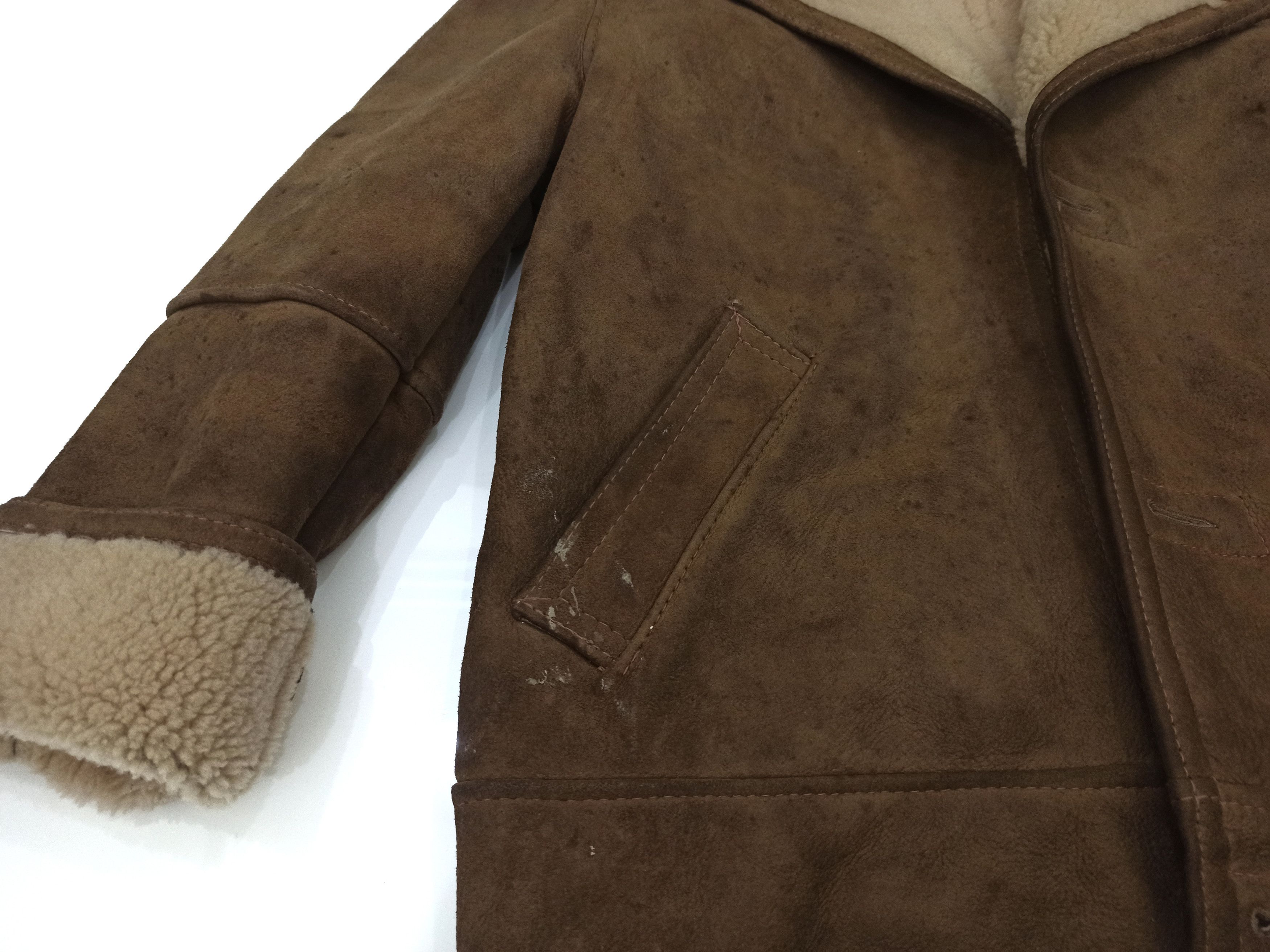 Schott Schott NYC Sherpa Leather Jacket Size US L / EU 52-54 / 3 - 3 Thumbnail