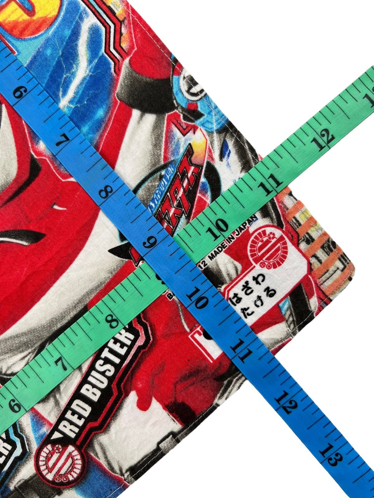 Japanese Brand Go Busters Handkerchief Neckerchief Bandana Pocketsquare Size ONE SIZE - 4 Thumbnail