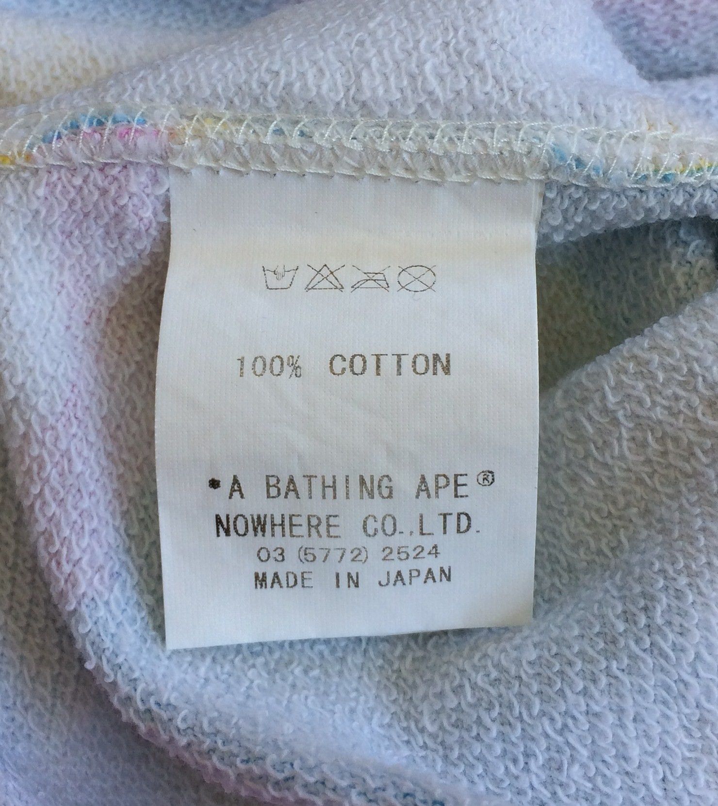 Bape OG Bape Cotton Candy Camo Sweatshirt Size US L / EU 52-54 / 3 - 5 Thumbnail