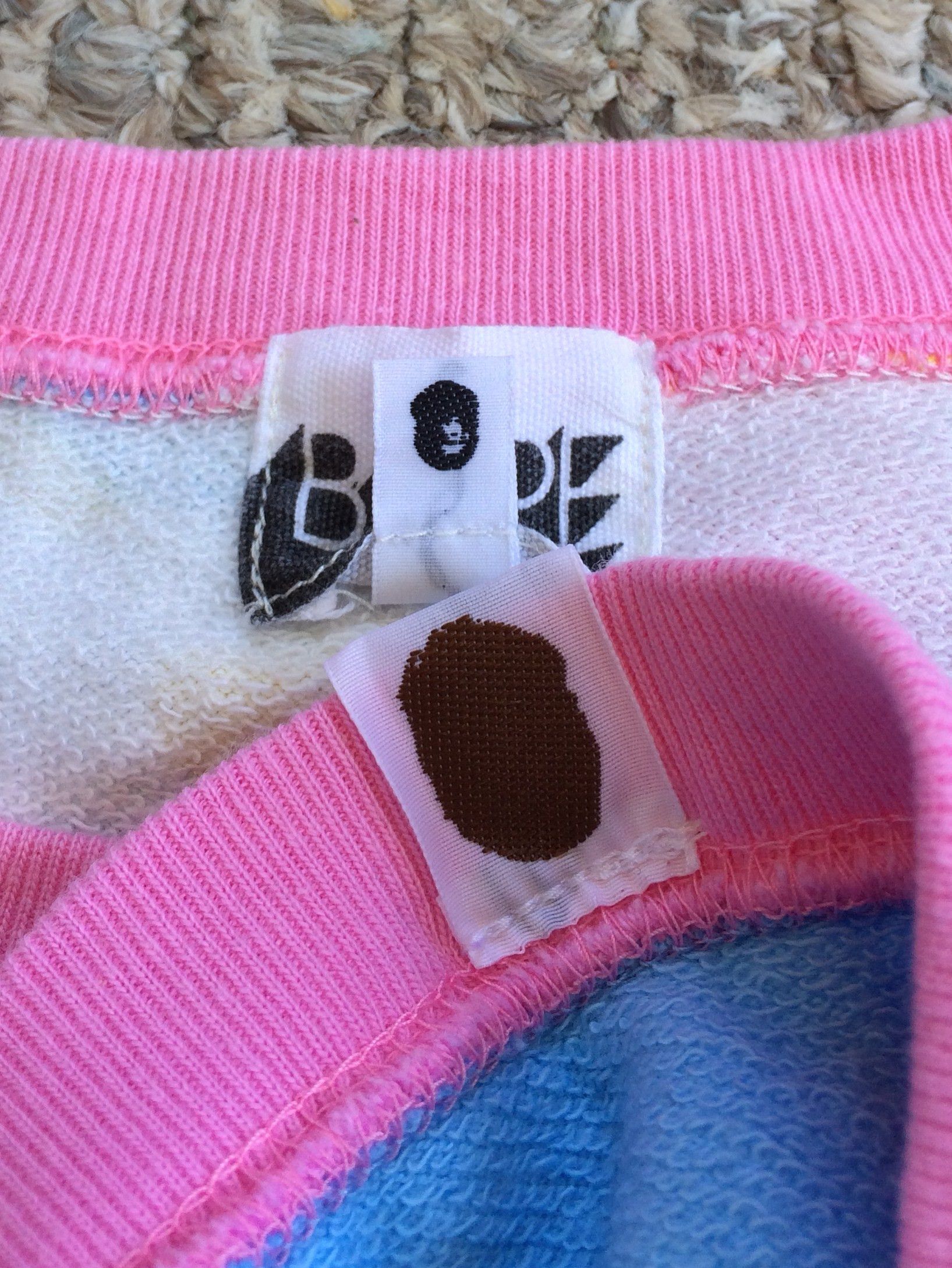 Bape OG Bape Cotton Candy Camo Sweatshirt Size US L / EU 52-54 / 3 - 4 Thumbnail