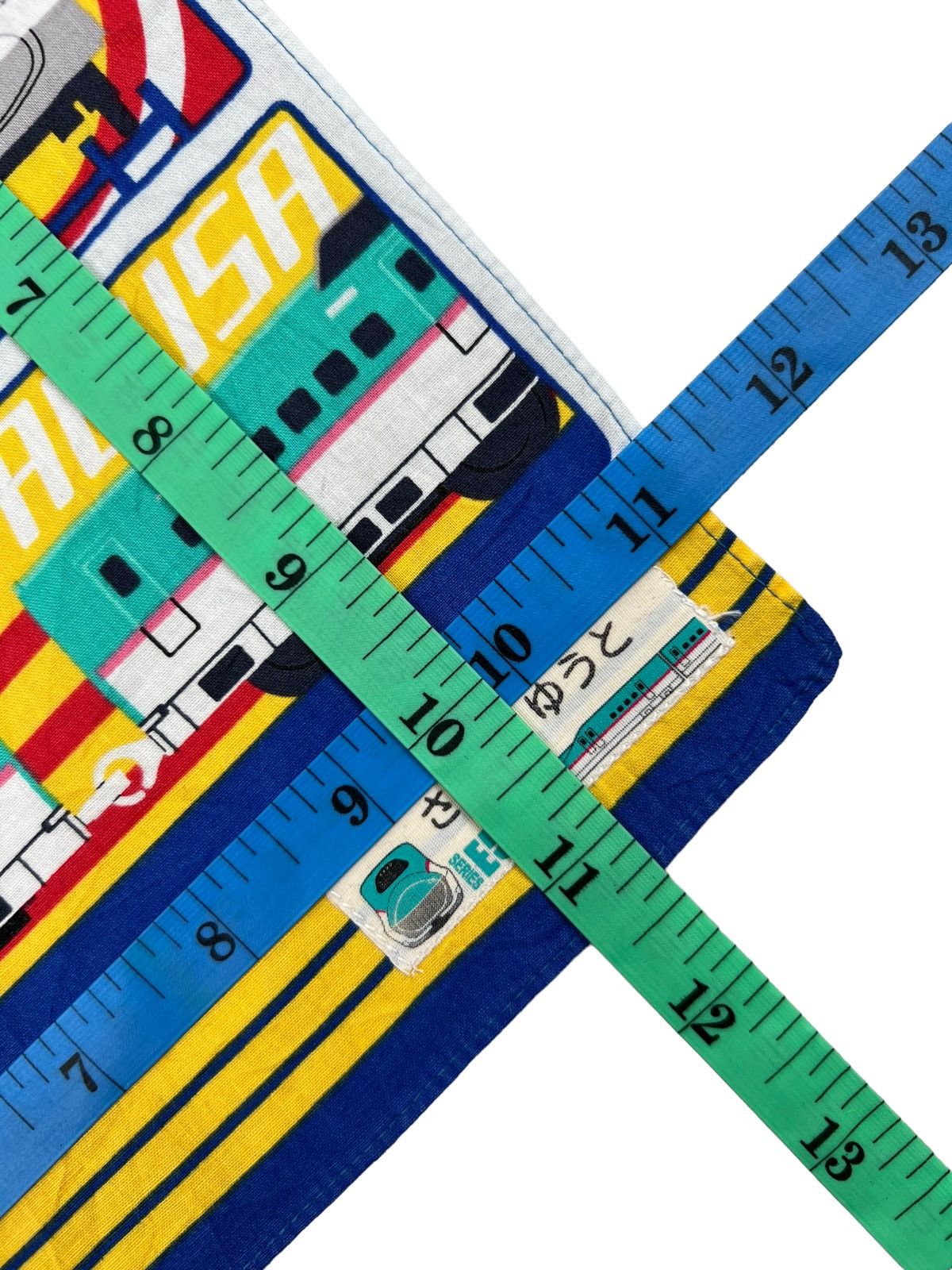 Anime Risseisha Shinkansen Handkerchief Neckerchief Pocketsquare Size ONE SIZE - 4 Thumbnail