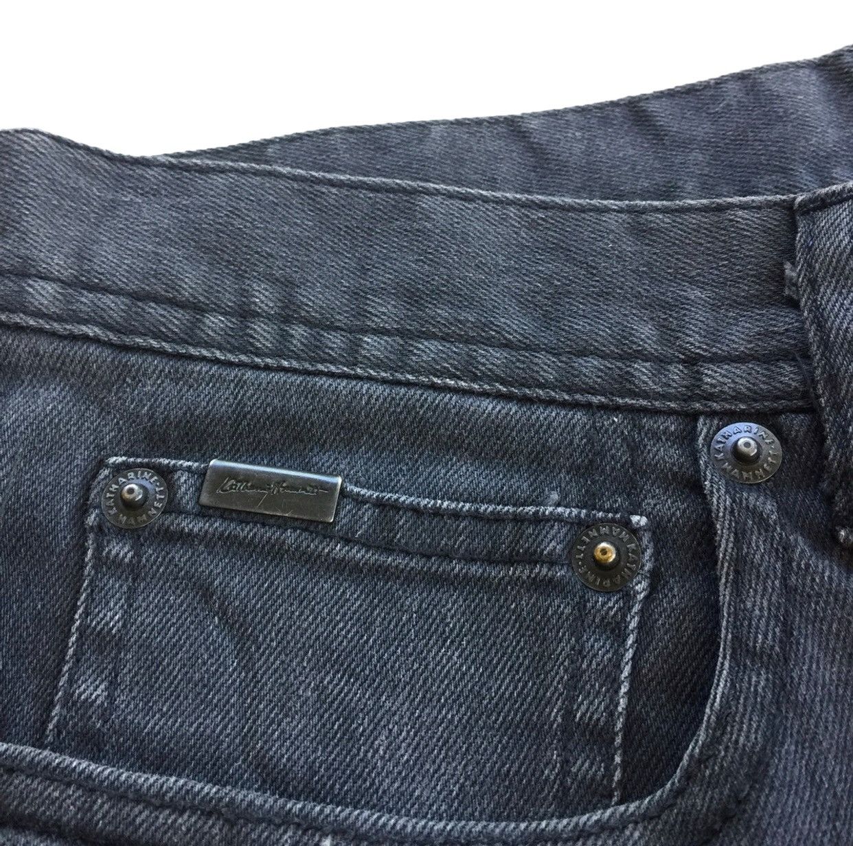 Katharine Hamnett London Vintage Katharine Hamnett London Slim Fit Jeans Size US 30 / EU 46 - 6 Thumbnail