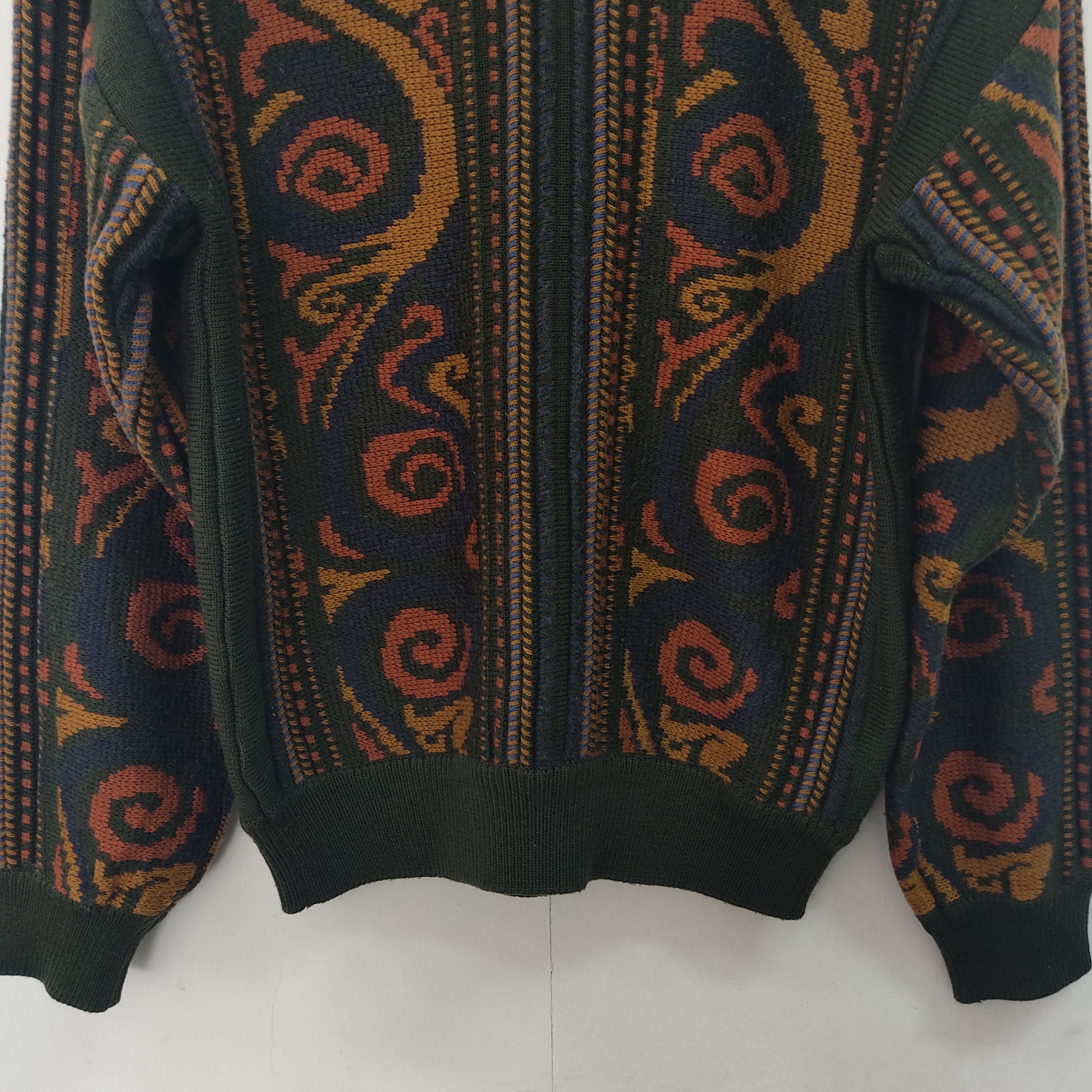 Lee Vintage Art Flower Kansas Lee Knitwear Jumper Size US M / EU 48-50 / 2 - 14 Thumbnail