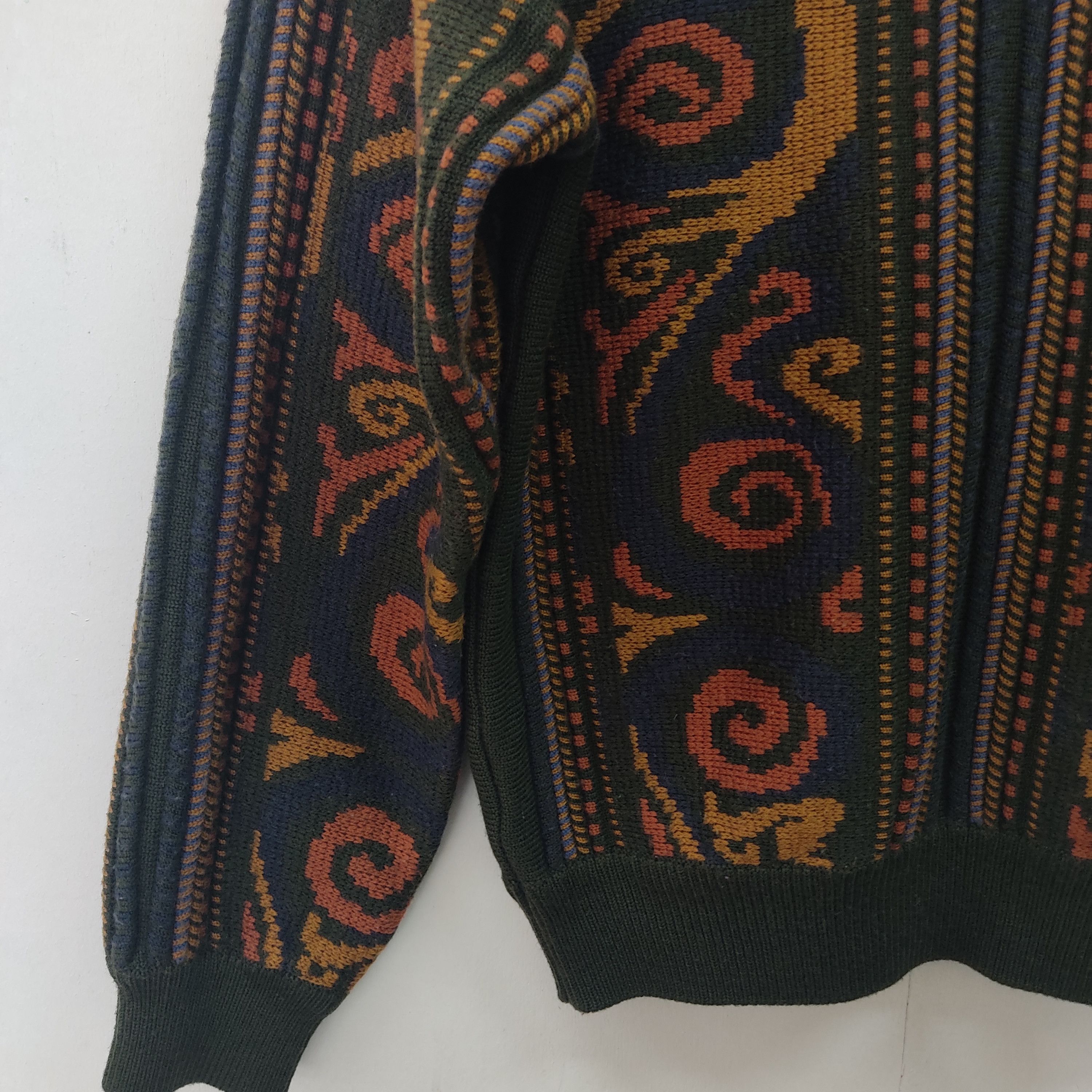 Lee Vintage Art Flower Kansas Lee Knitwear Jumper Size US M / EU 48-50 / 2 - 7 Thumbnail