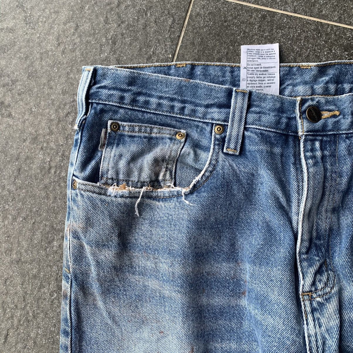 Carhartt Vintage Carhartt Blue Denim Jeans Size US 38 / EU 54 - 8 Thumbnail