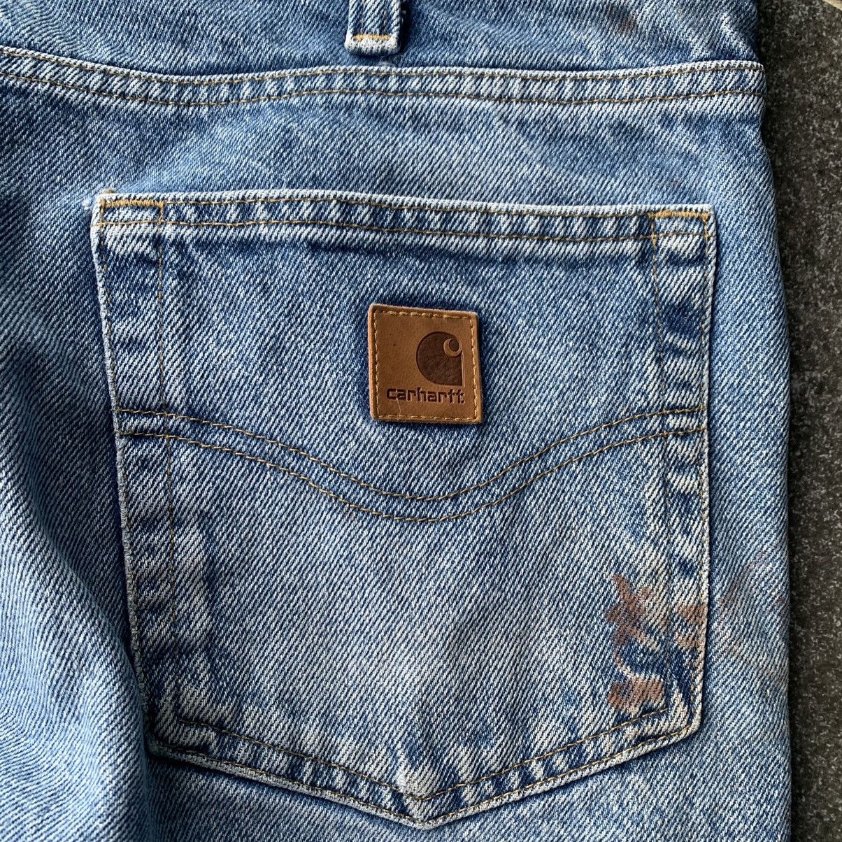 Carhartt Vintage Carhartt Blue Denim Jeans Size US 38 / EU 54 - 4 Thumbnail