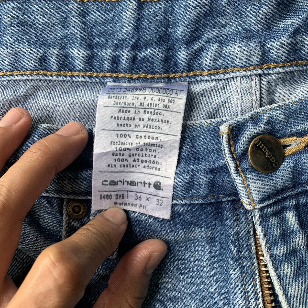 Carhartt Vintage Carhartt Blue Denim Jeans Size US 38 / EU 54 - 12 Thumbnail