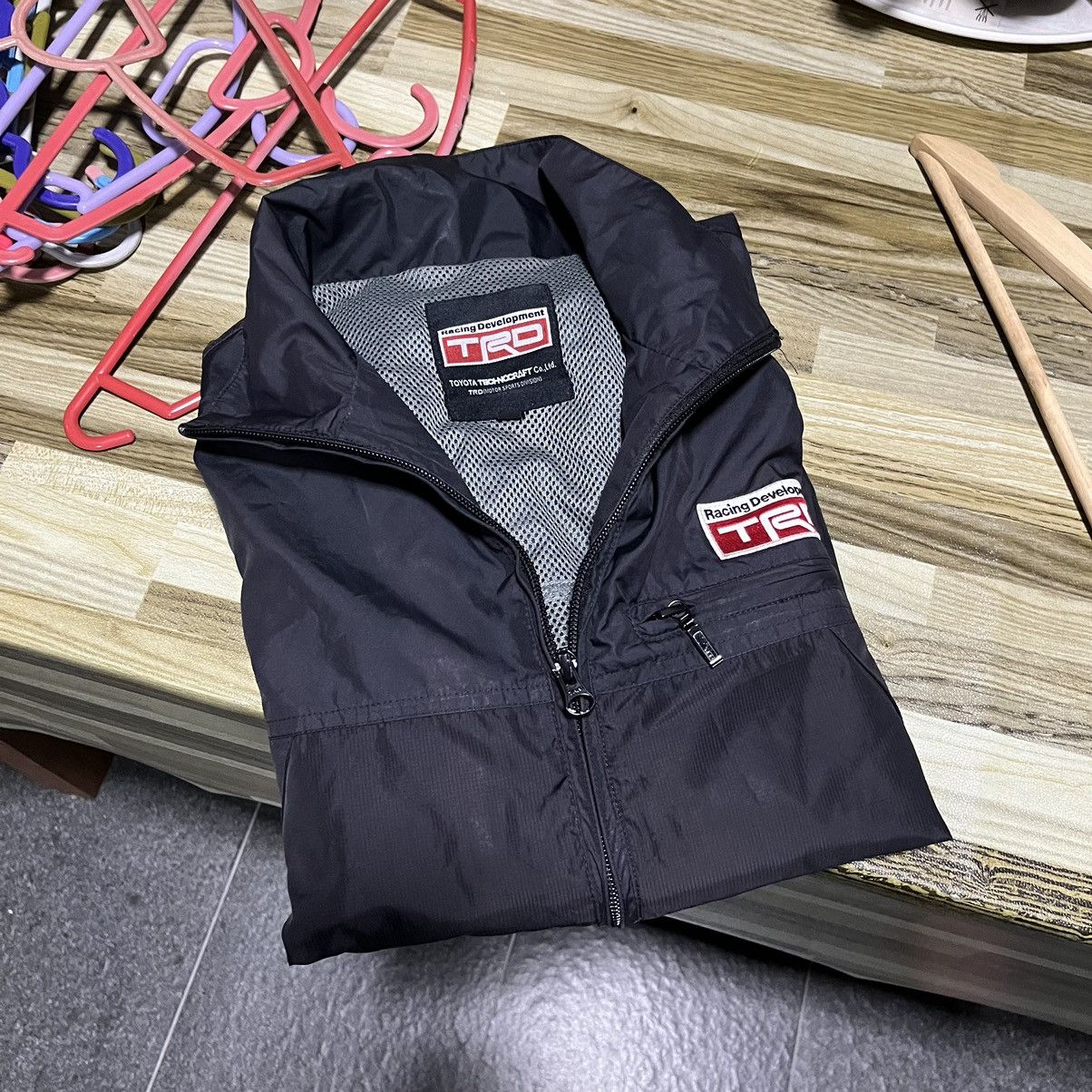 Japanese Brand Vintage Toyota TRD Racing Bomber Jacket Tracktop Size US M / EU 48-50 / 2 - 2 Thumbnail