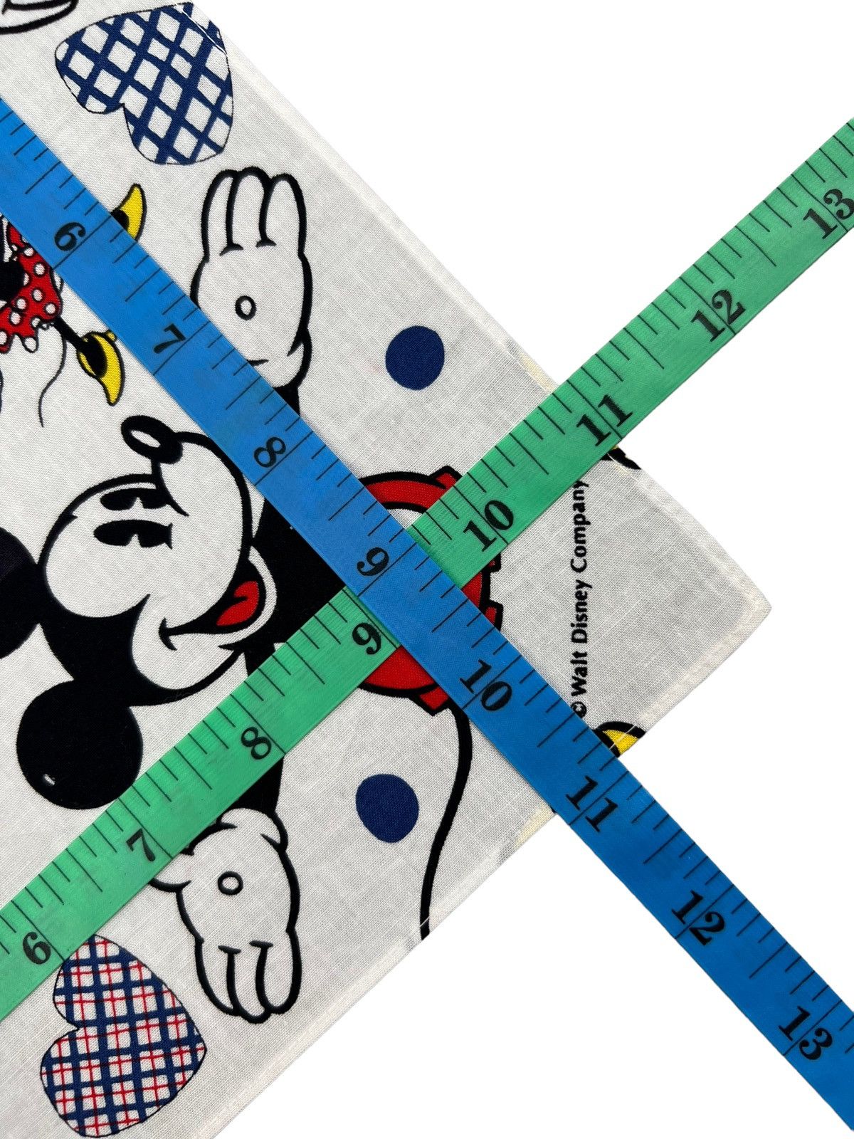Disney Mickey Mouse Handkerchief Neckerchief Bandana Pocketsquare Size ONE SIZE - 4 Thumbnail