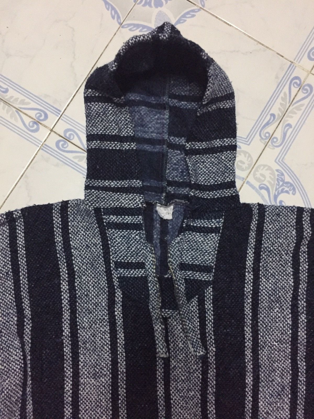 Indigo × Japanese Brand Japanese Style Indigo Blue Big Stripes Hoodie Size US M / EU 48-50 / 2 - 6 Thumbnail