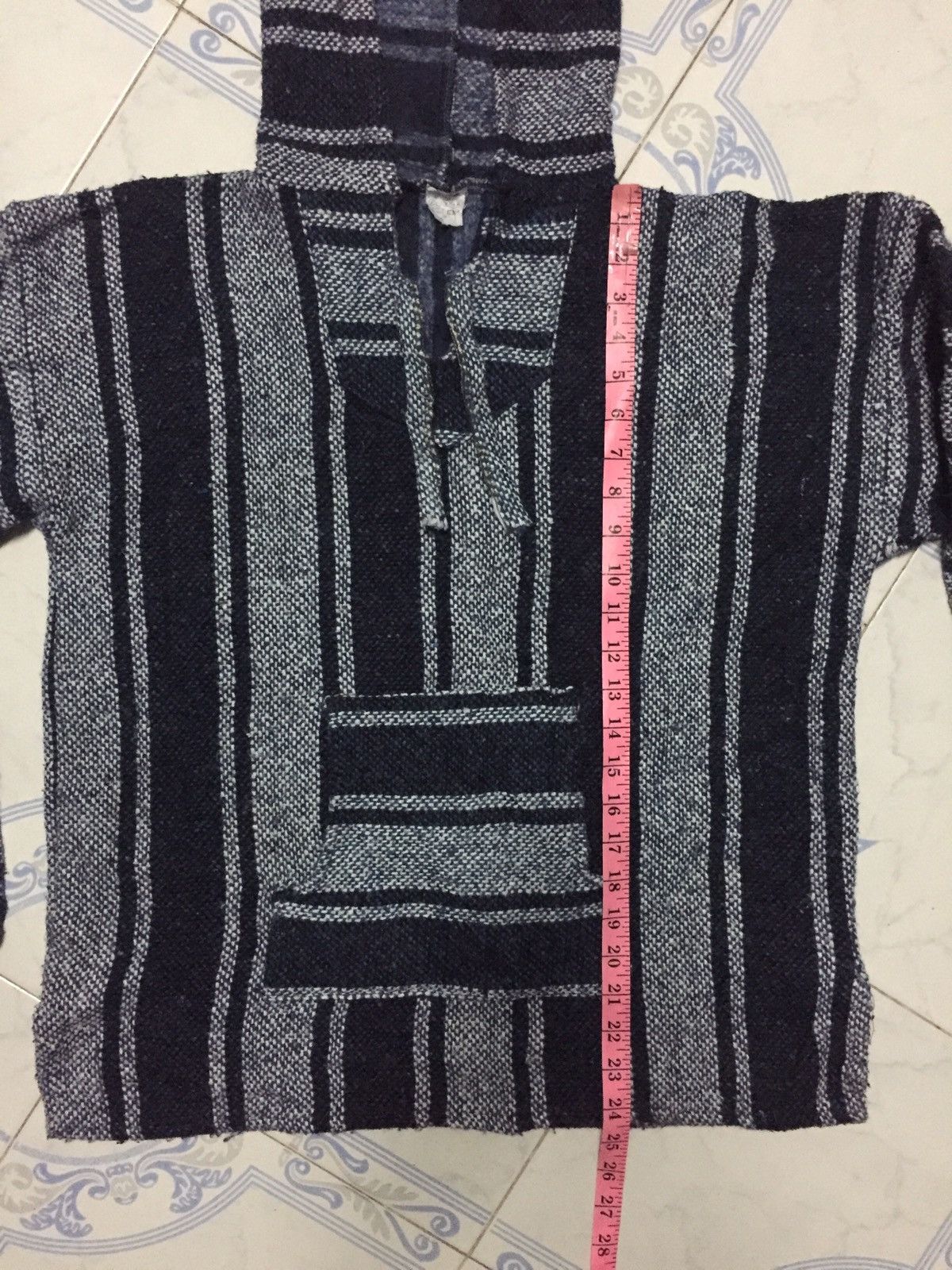 Indigo × Japanese Brand Japanese Style Indigo Blue Big Stripes Hoodie Size US M / EU 48-50 / 2 - 13 Thumbnail