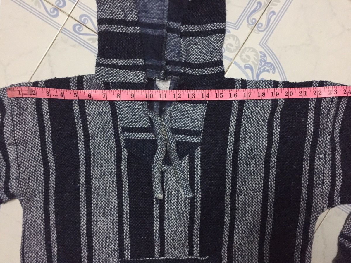Indigo × Japanese Brand Japanese Style Indigo Blue Big Stripes Hoodie Size US M / EU 48-50 / 2 - 14 Thumbnail