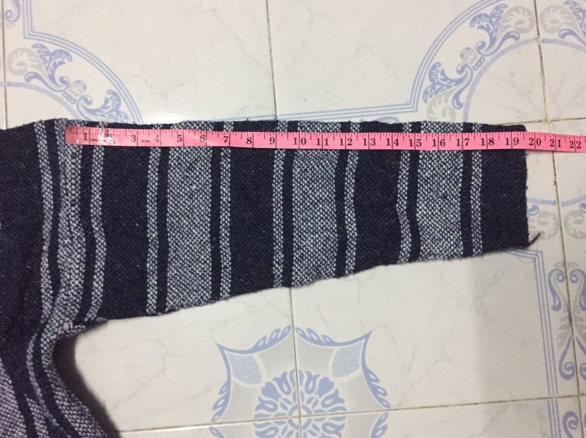 Indigo × Japanese Brand Japanese Style Indigo Blue Big Stripes Hoodie Size US M / EU 48-50 / 2 - 15 Thumbnail