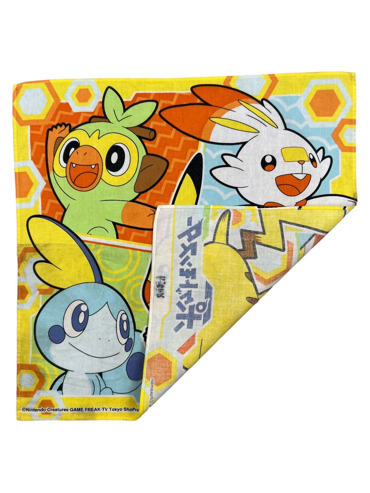 Anime Pokémon Handkerchief Neckerchief Bandana Pocketsquare Size ONE SIZE - 3 Thumbnail