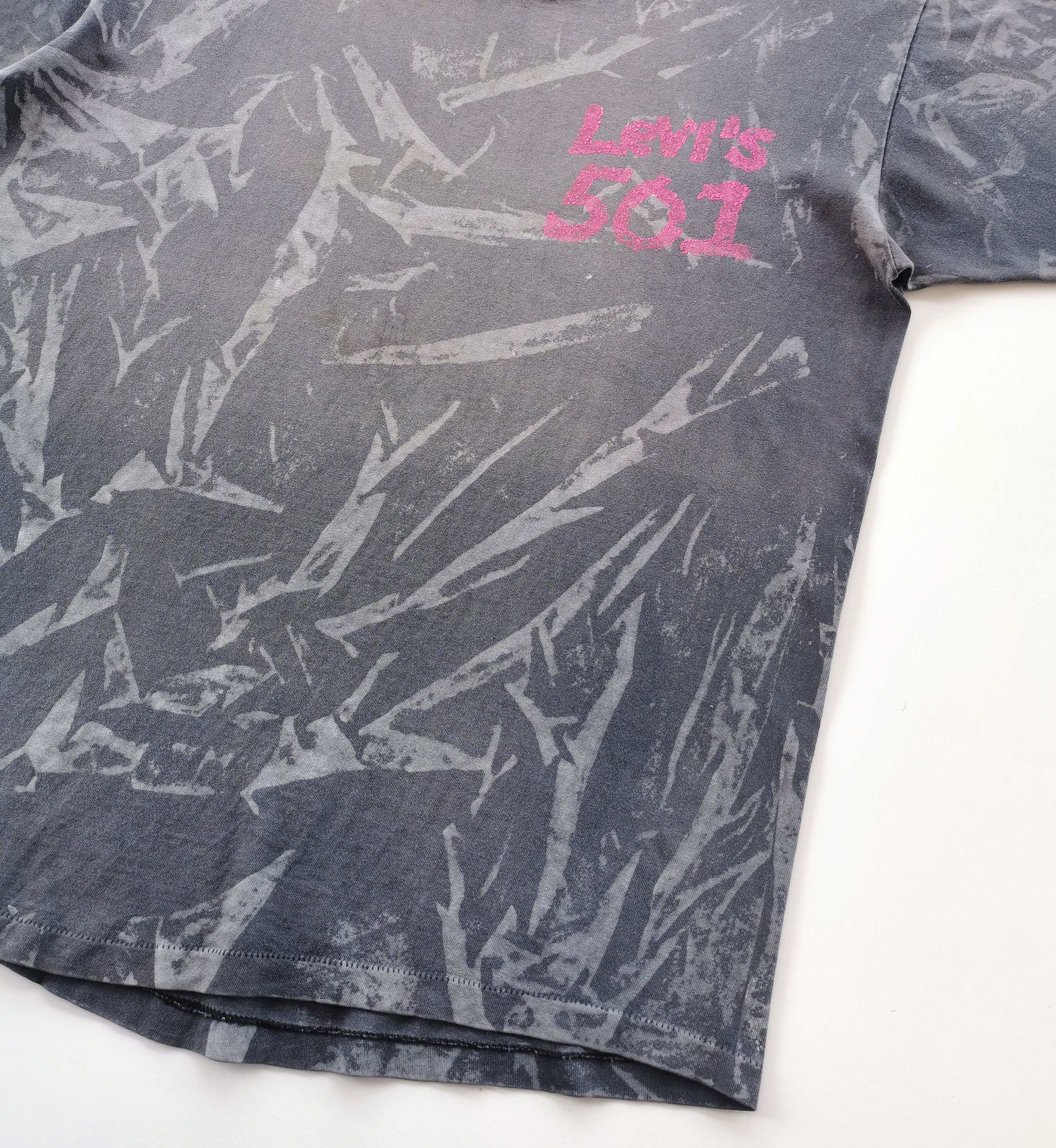 Levi's 90s Vintage Levis 501 Street Tees Mossy Oak Size US L / EU 52-54 / 3 - 4 Thumbnail
