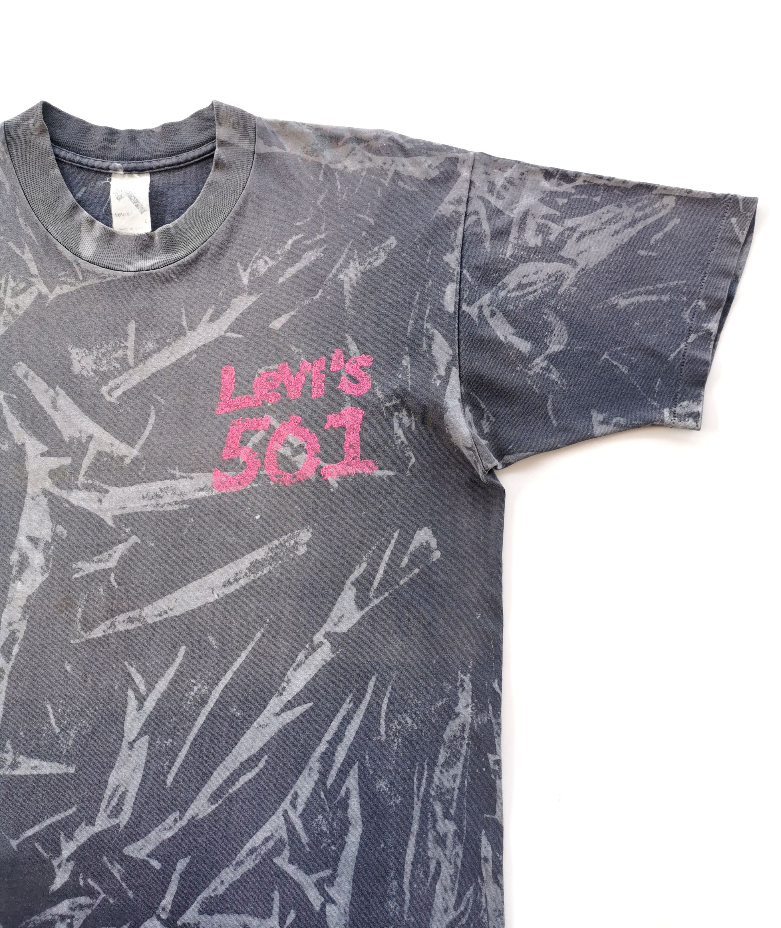Levi's 90s Vintage Levis 501 Street Tees Mossy Oak Size US L / EU 52-54 / 3 - 2 Thumbnail