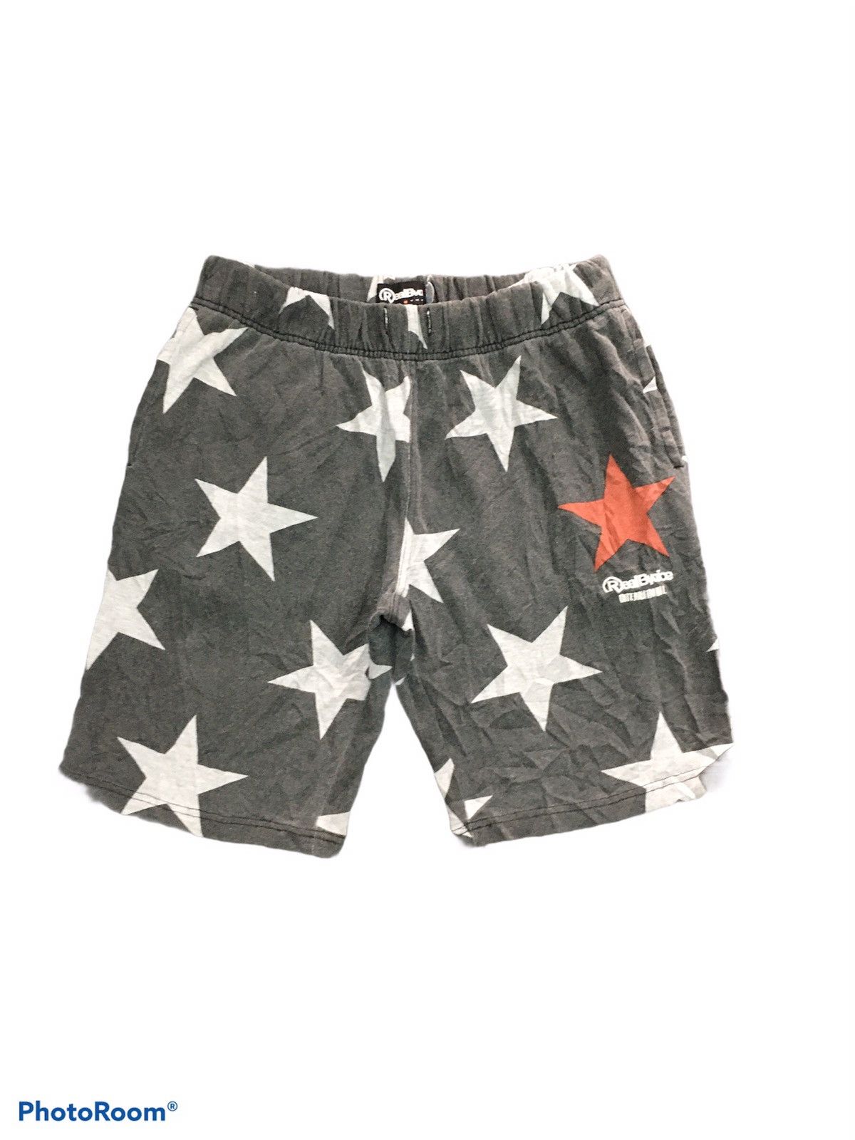 Vintage Japan brand Faded Funky Star Sweat Pants Size US 35 - 1 Thumbnail