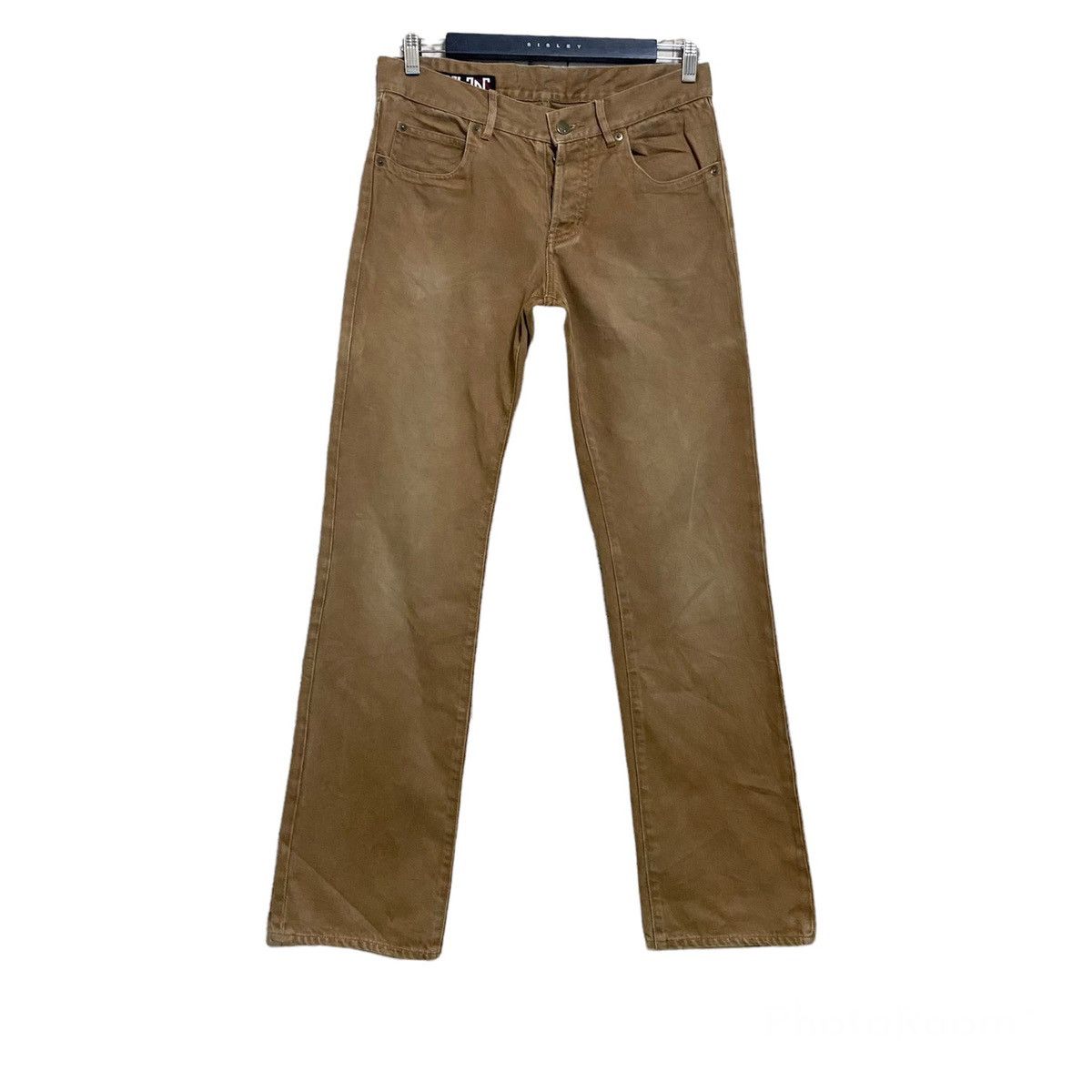 image of Vintage Jean Paul Gaultier Denim Flare Jeans in Brown, Men's (Size 31)