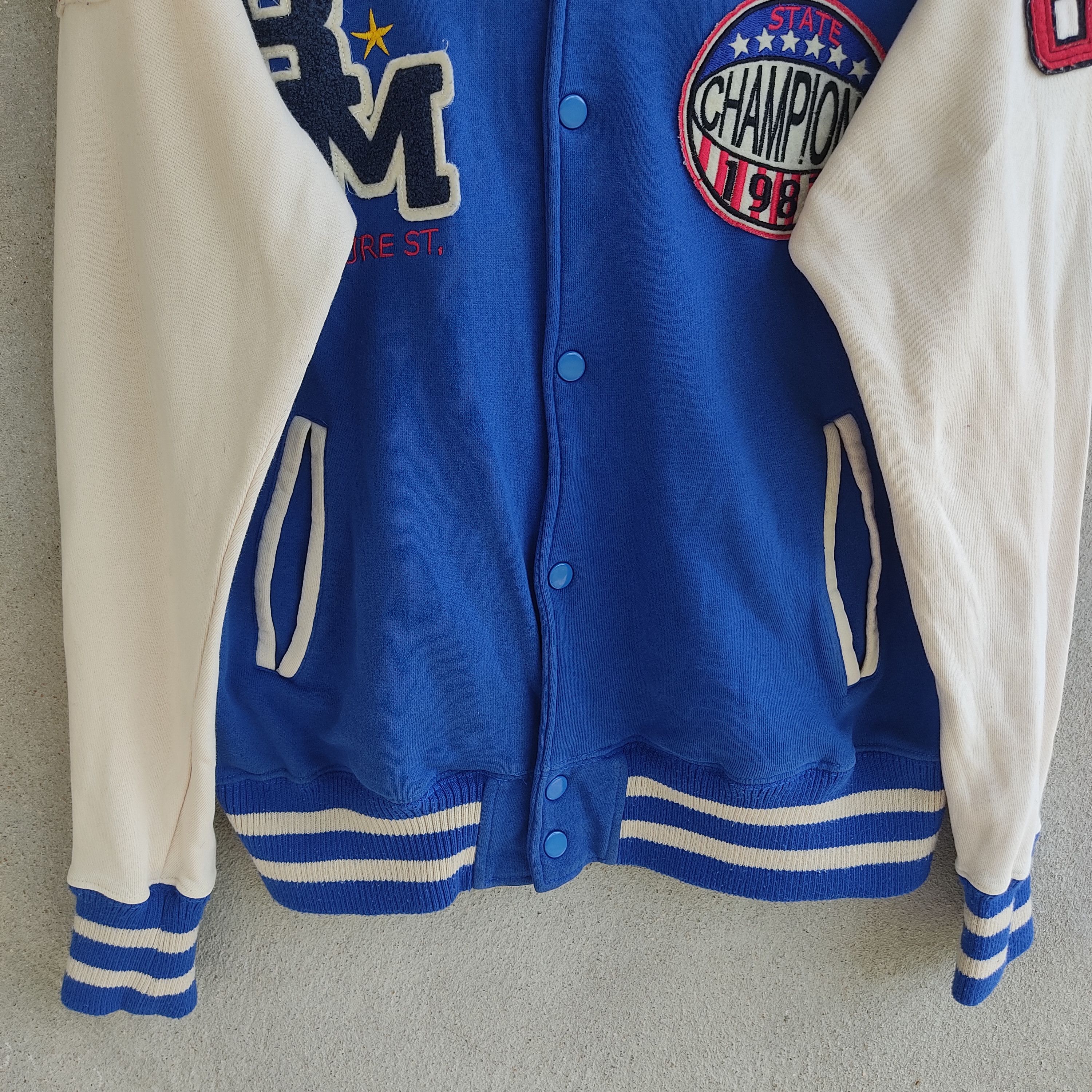 Other State Oregon Merry Garden Logo Emberoided Varsity Jacket Size US M / EU 48-50 / 2 - 4 Thumbnail