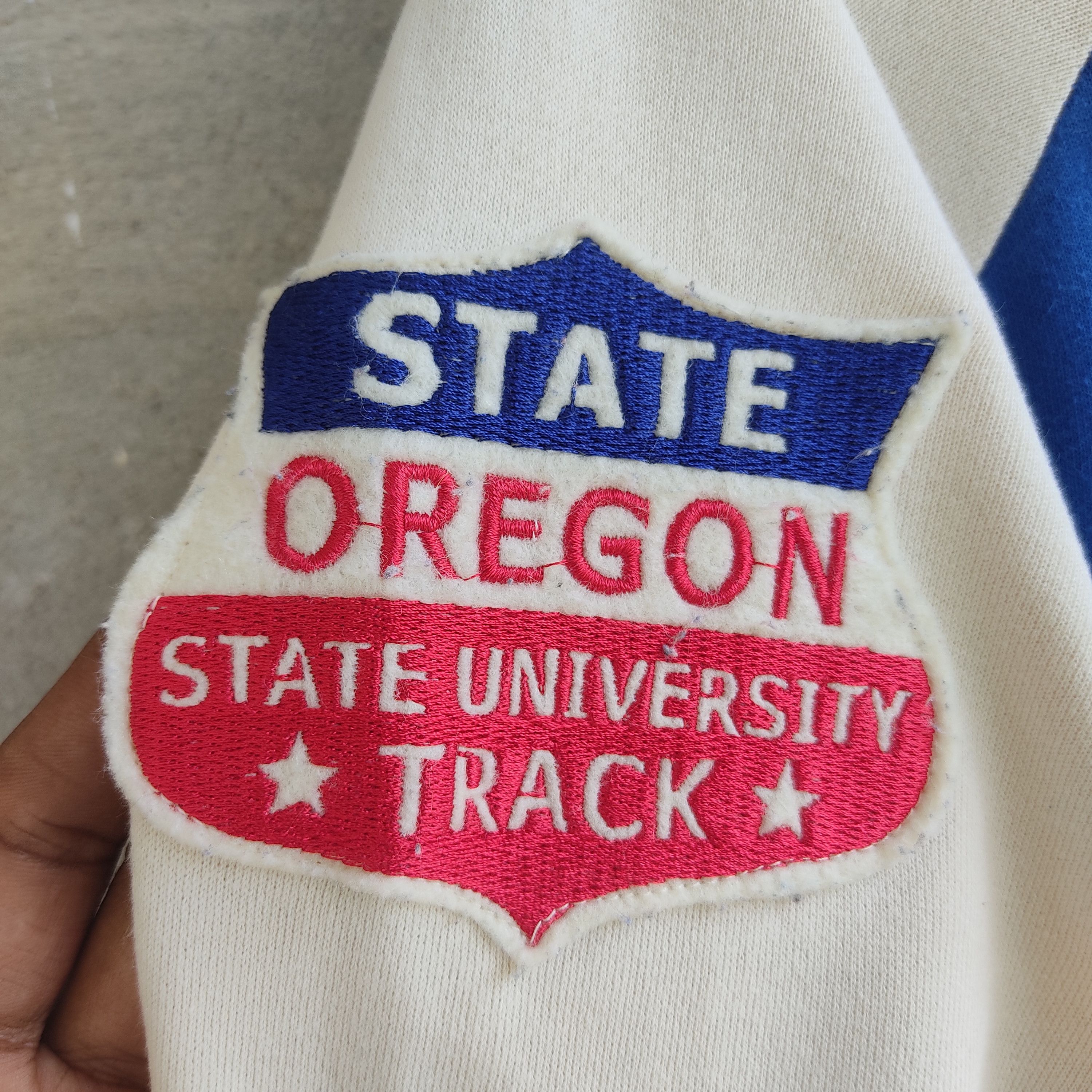 Other State Oregon Merry Garden Logo Emberoided Varsity Jacket Size US M / EU 48-50 / 2 - 12 Thumbnail