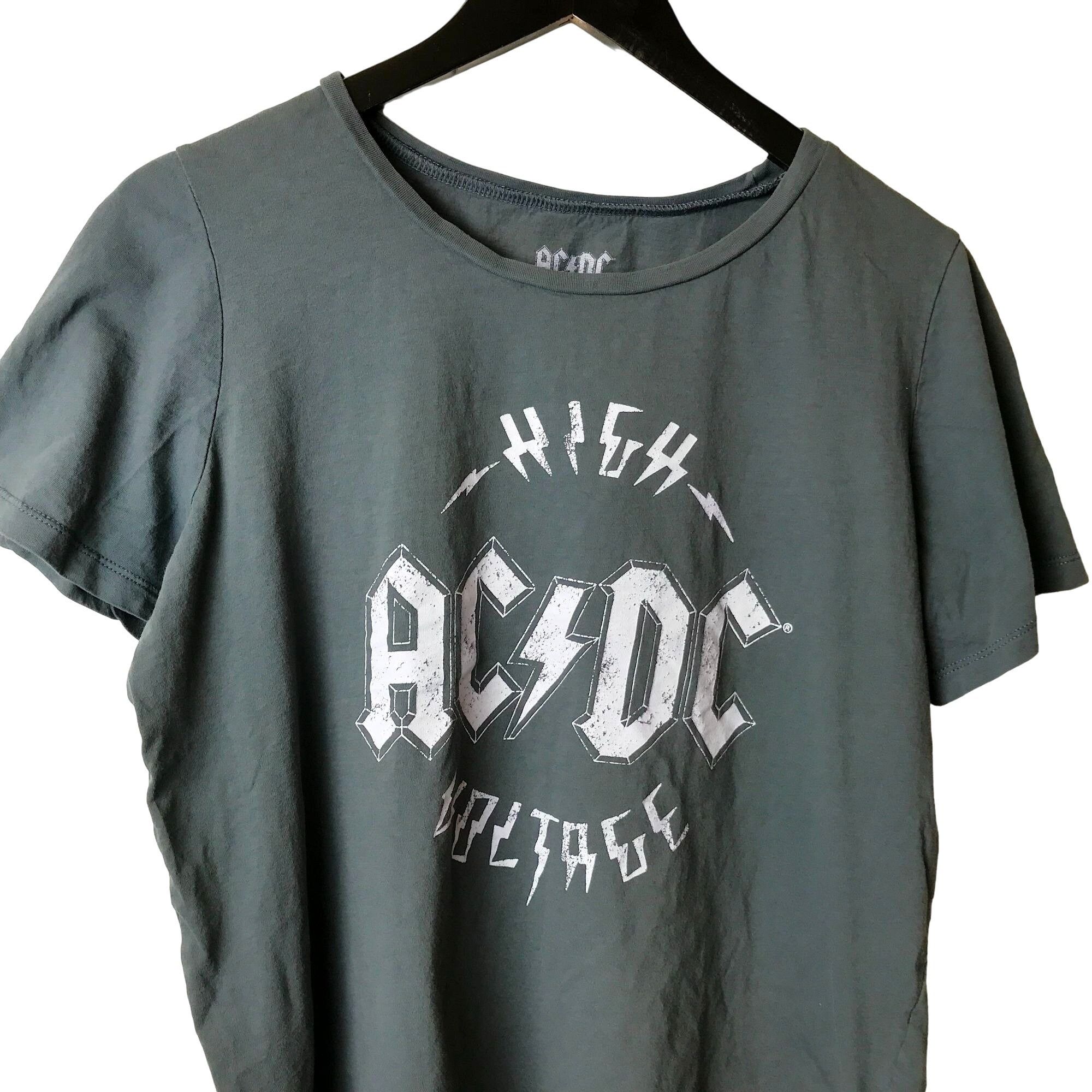 Ac/Dc × Band Tees × Rock Tees 2012 ACDC High Voltage T Shirt Hard Metal ...