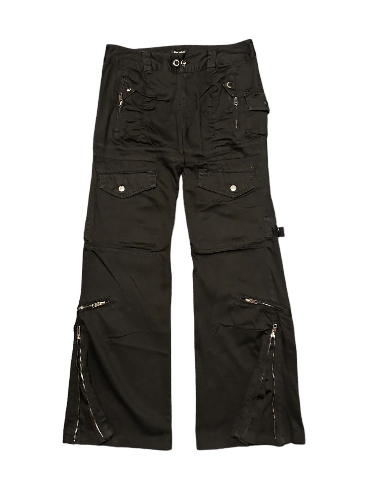 If Six Was Nine 2000's 1 Eins Schritt 9 pockets cargo flared pant Size US 30 / EU 46 - 3 Thumbnail