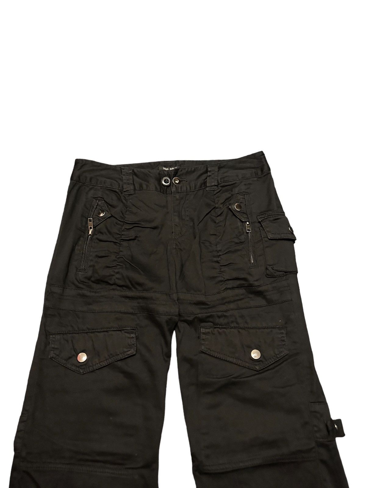 If Six Was Nine 2000's 1 Eins Schritt 9 pockets cargo flared pant Size US 30 / EU 46 - 7 Thumbnail