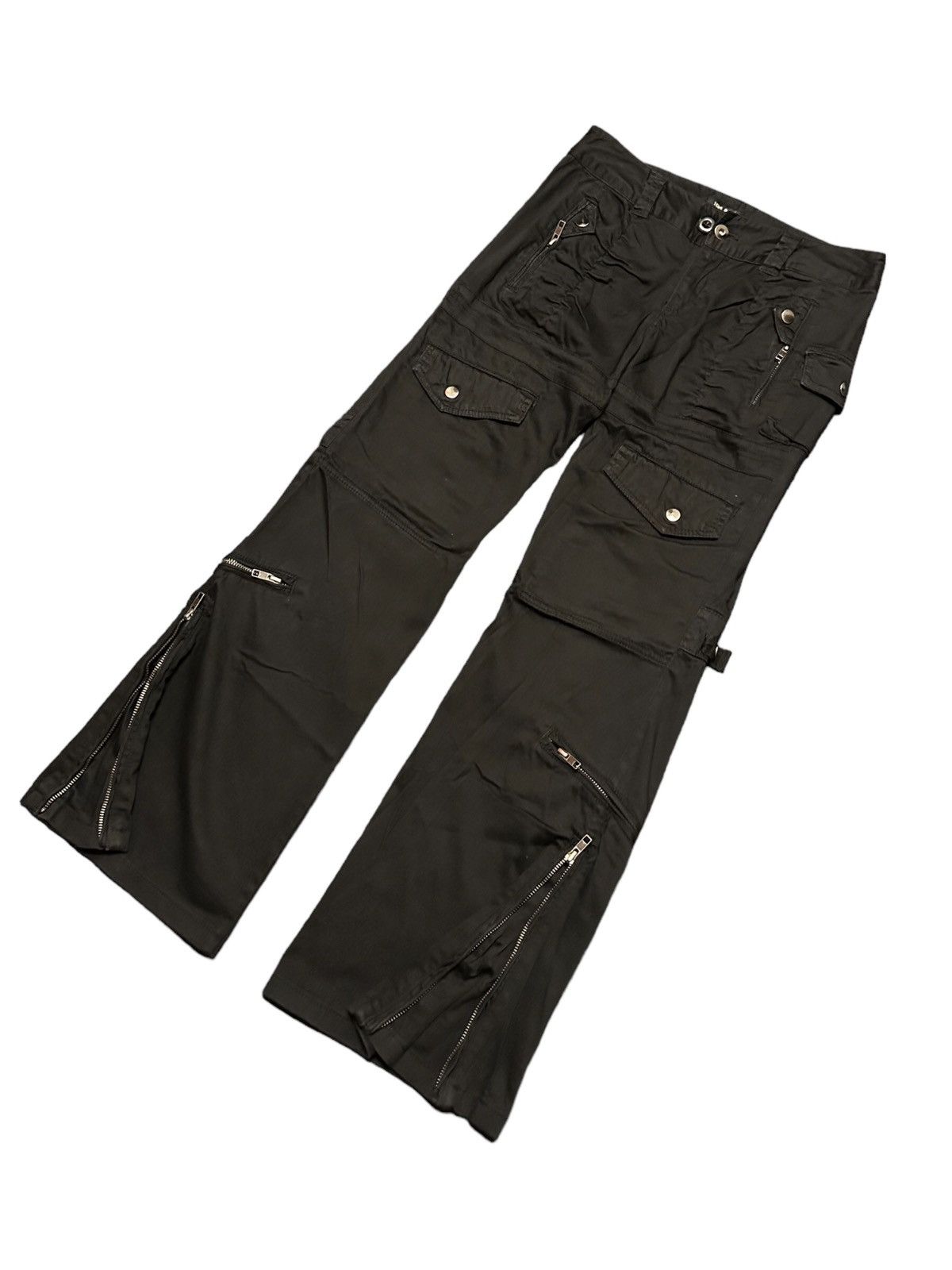 If Six Was Nine 2000's 1 Eins Schritt 9 pockets cargo flared pant Size US 30 / EU 46 - 5 Thumbnail