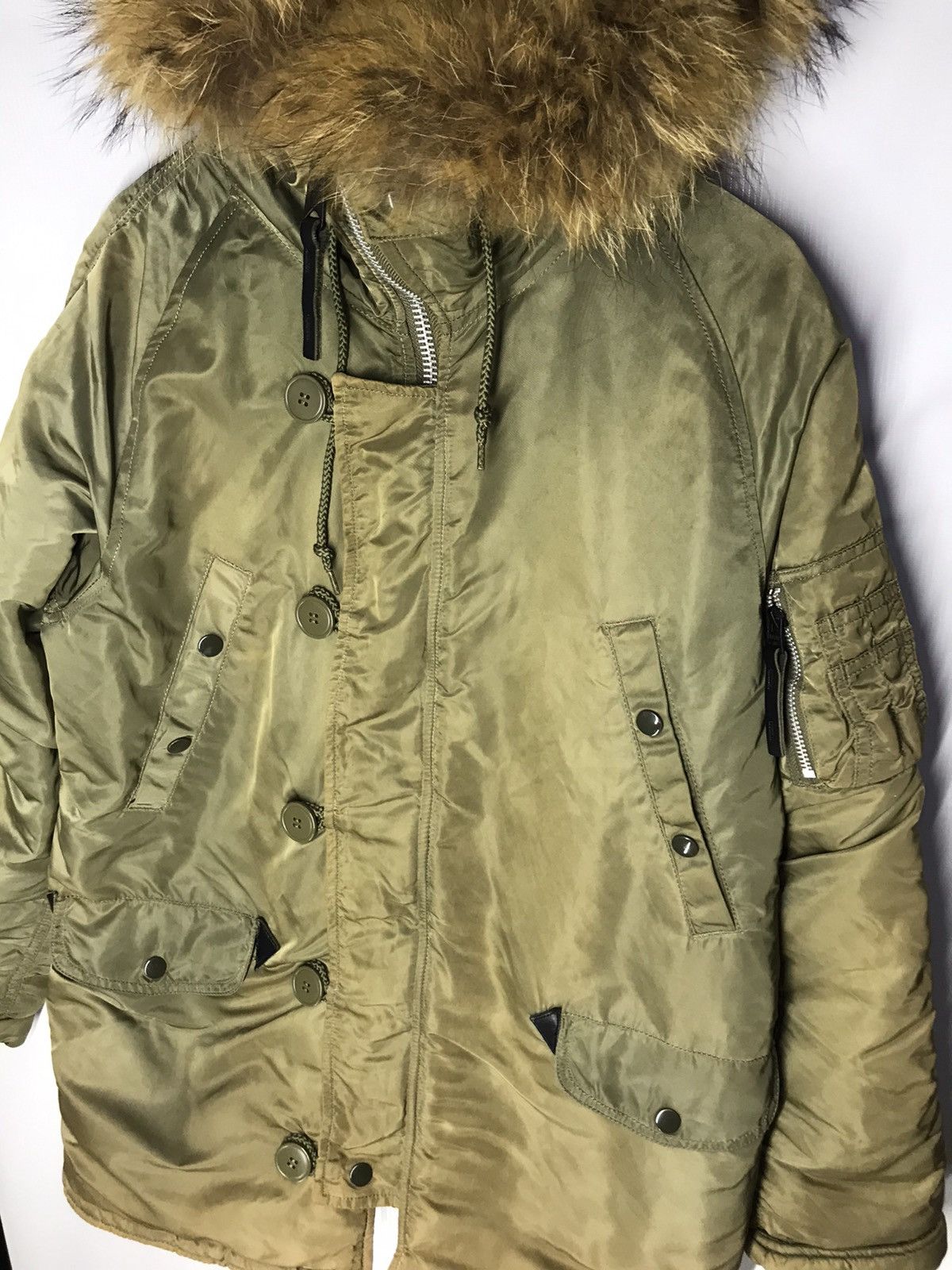 Alpha Industries Alpha industries jacket fur hoodie Size US M / EU 48-50 / 2 - 5 Thumbnail
