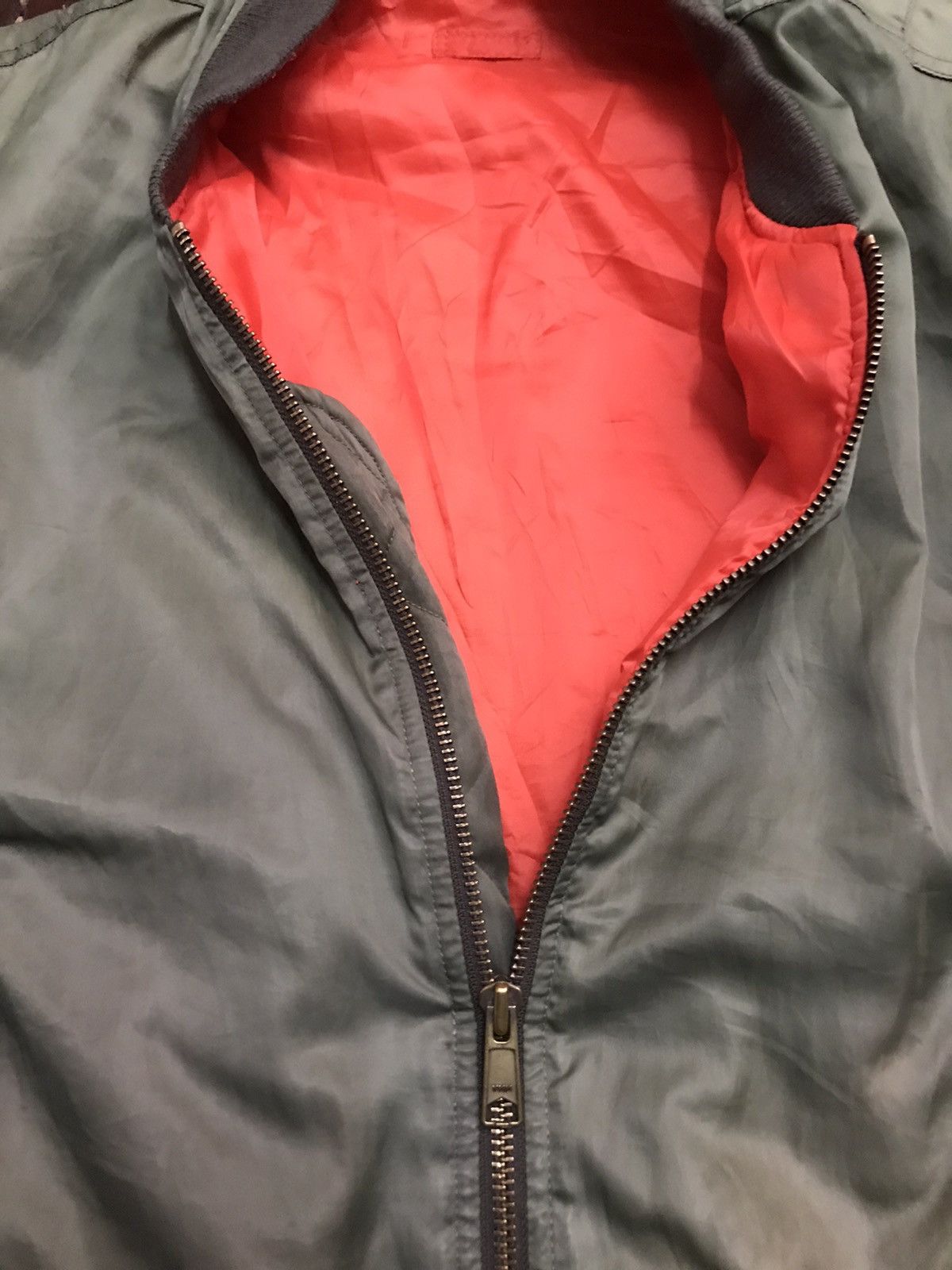 Vintage Vintage Us Air Force flight zipper jacket Size US L / EU 52-54 / 3 - 5 Thumbnail