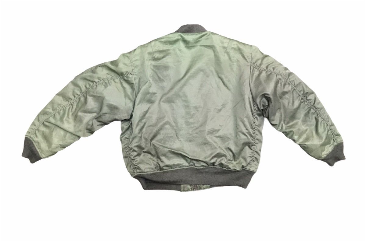 Vintage Vintage Us Air Force flight zipper jacket Size US L / EU 52-54 / 3 - 3 Thumbnail