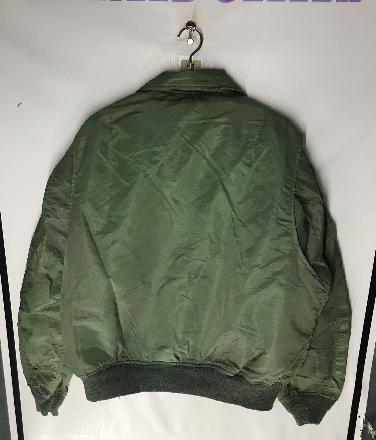 Vintage Vintage bombers zipper jacket with patches Size US L / EU 52-54 / 3 - 7 Thumbnail