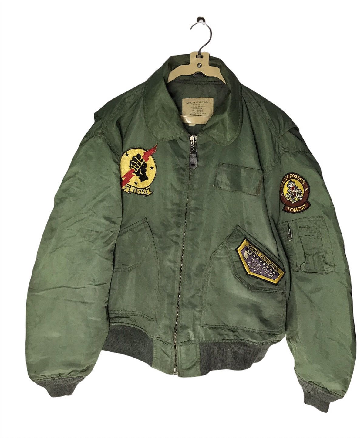 Vintage 🔥Vintage USAF MA-1 Flight Jacket with Patches by Avirex