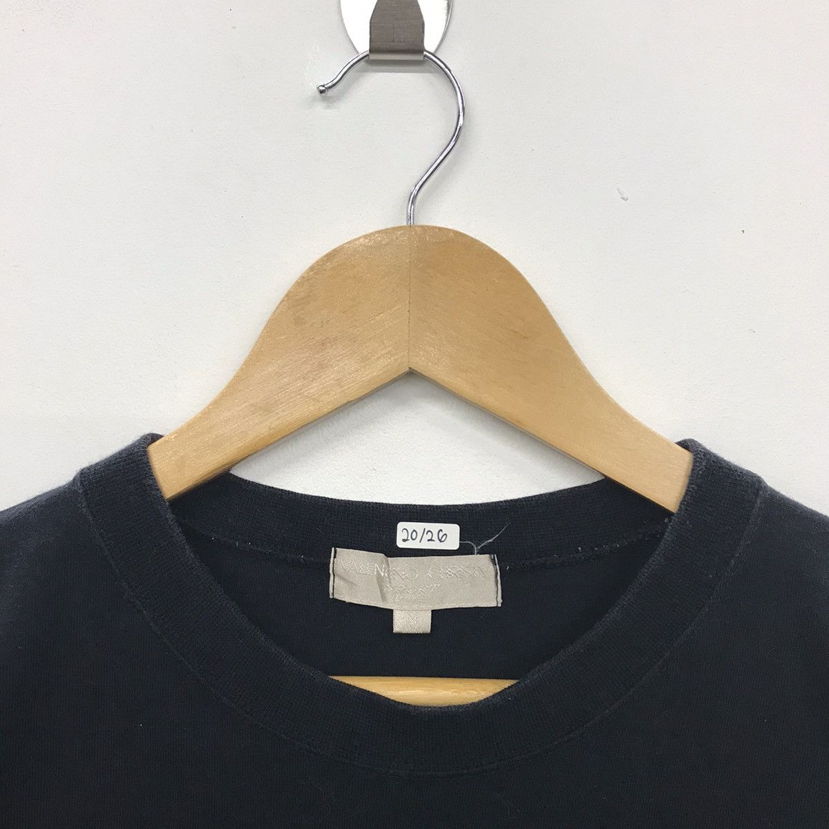 Designer × Valentino × Vintage Rare!! Vintage Valentino Christy Spellout Tee Size US M / EU 48-50 / 2 - 3 Thumbnail