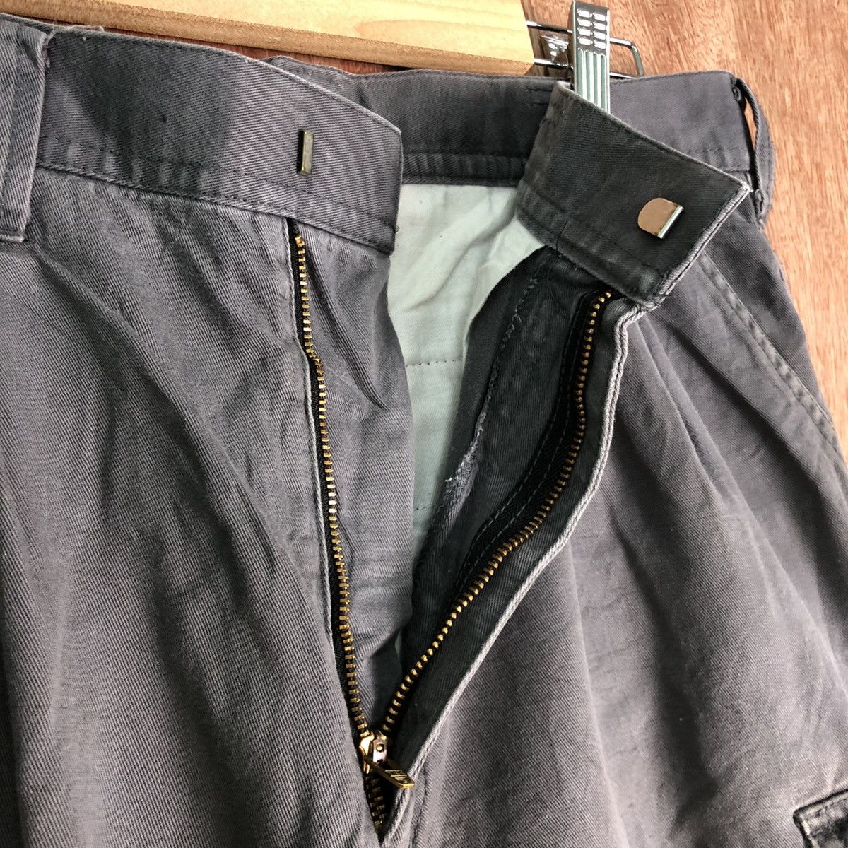 Japanese Brand DLL Hop Scot Distressed Multipocket Cargo Pants #c119 Size US 32 / EU 48 - 6 Thumbnail