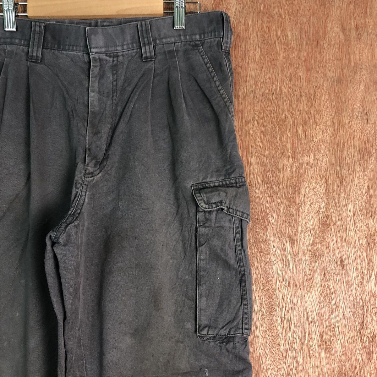 Japanese Brand DLL Hop Scot Distressed Multipocket Cargo Pants #c119 Size US 32 / EU 48 - 4 Thumbnail