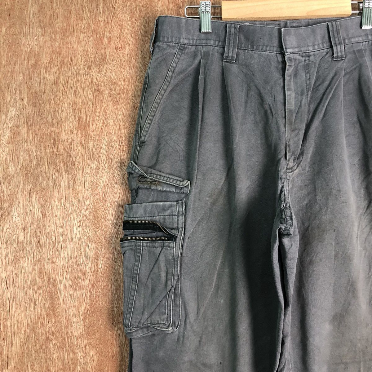 Japanese Brand DLL Hop Scot Distressed Multipocket Cargo Pants #c119 Size US 32 / EU 48 - 5 Thumbnail