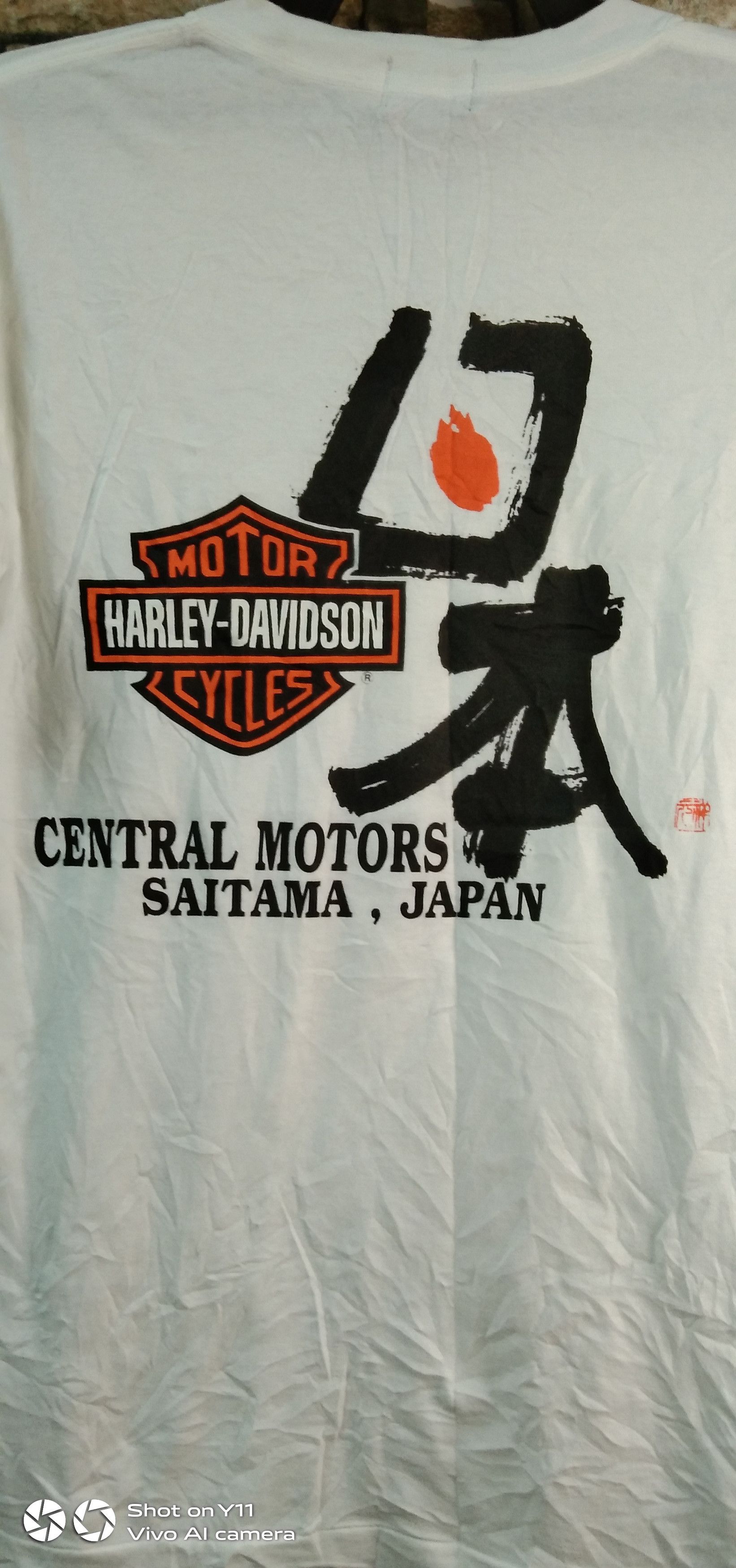 Harley Davidson VTG HARLEY DAVIDSON '1' SAITAMA JAPAN VERY RARE Size US M / EU 48-50 / 2 - 4 Thumbnail