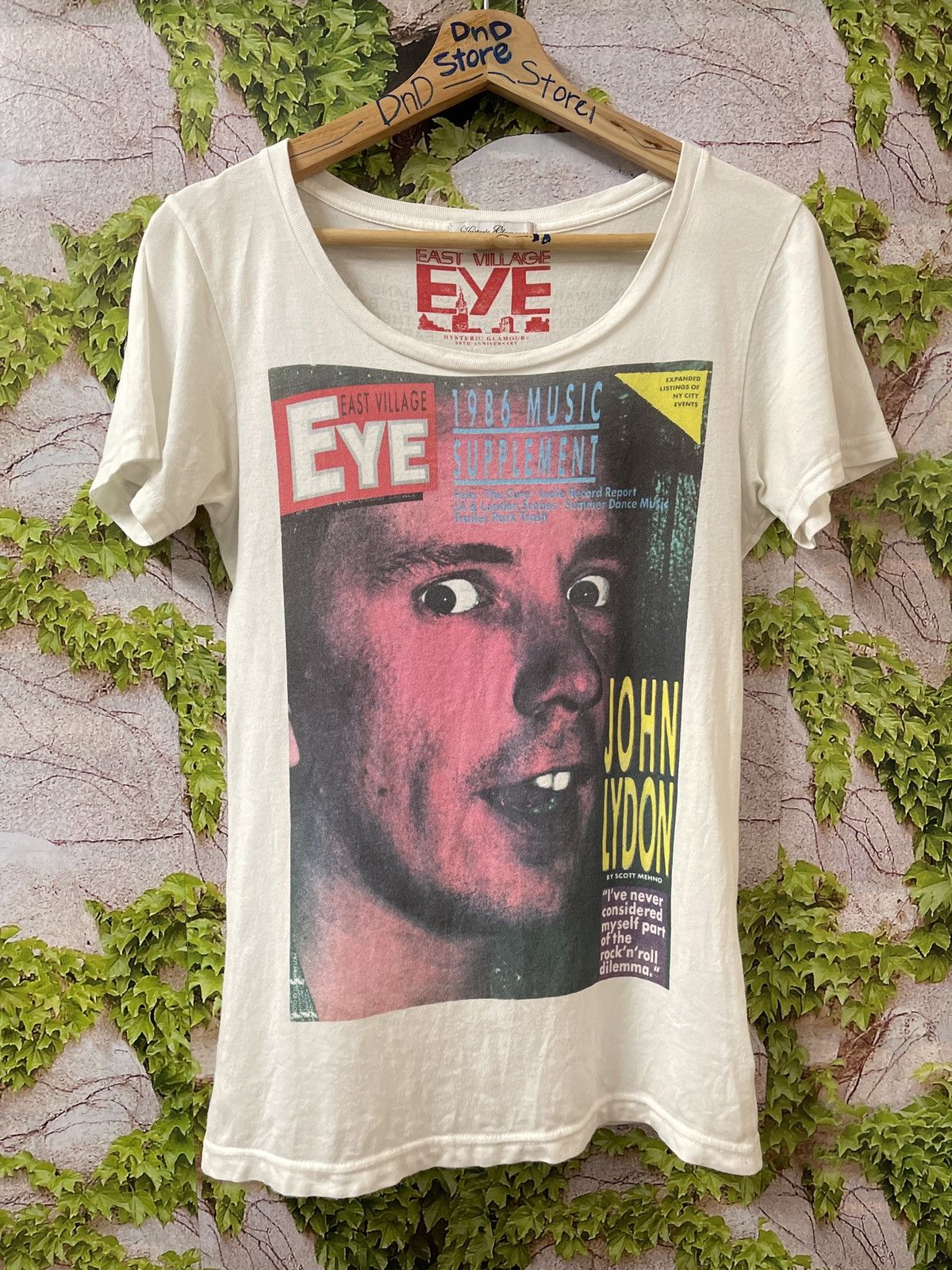 Hysteric Glamour 🔥HOT🇯🇵🔥HYSTERIC GLAMOUR EAST VILLAGE EYE PHOTO TEE VERY RARE Size ONE SIZE - 1 Thumbnail