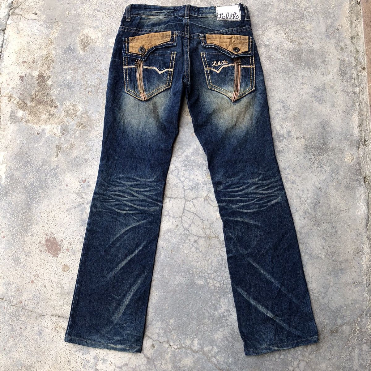 Yoshitomo Nara Lolita Kinky Bondage Japanese Jeans