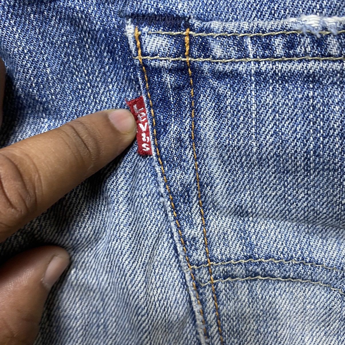 Levi's 🔥Vintage Levi’s 505 Distressed Denim Size US 33 - 14 Thumbnail