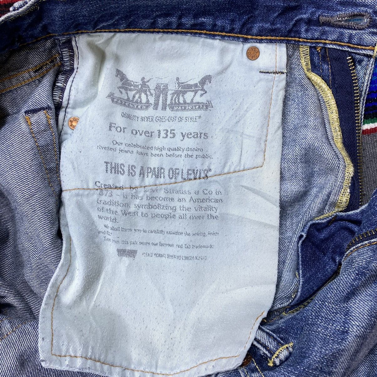 Levi's 🔥Vintage Levi’s 505 Distressed Denim Size US 33 - 9 Thumbnail