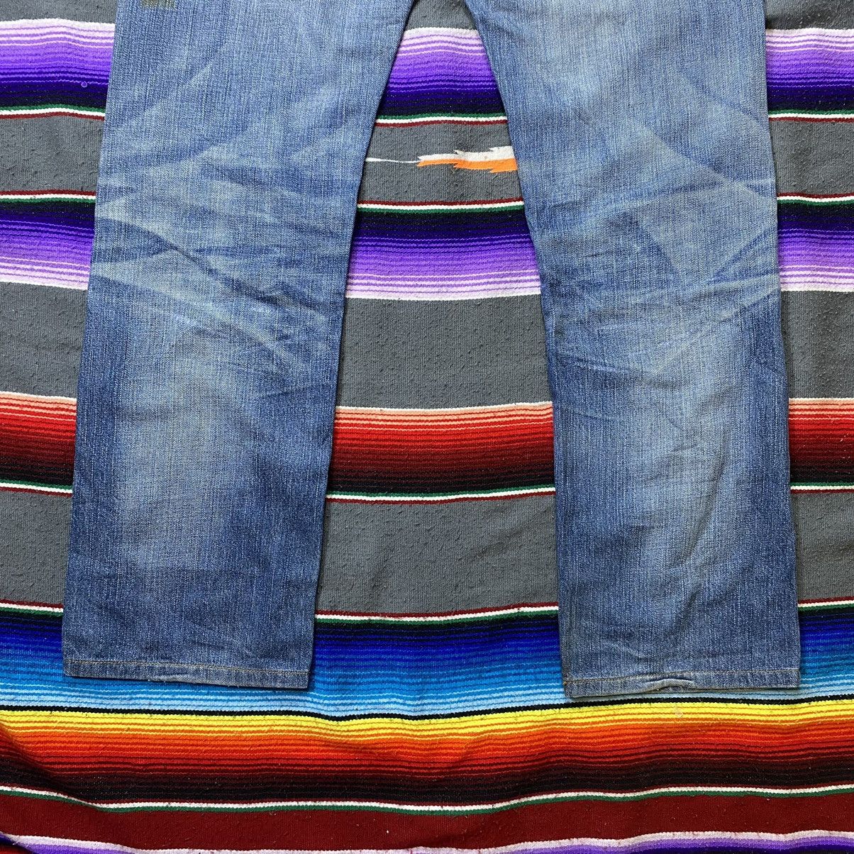 Levi's 🔥Vintage Levi’s 505 Distressed Denim Size US 33 - 12 Thumbnail