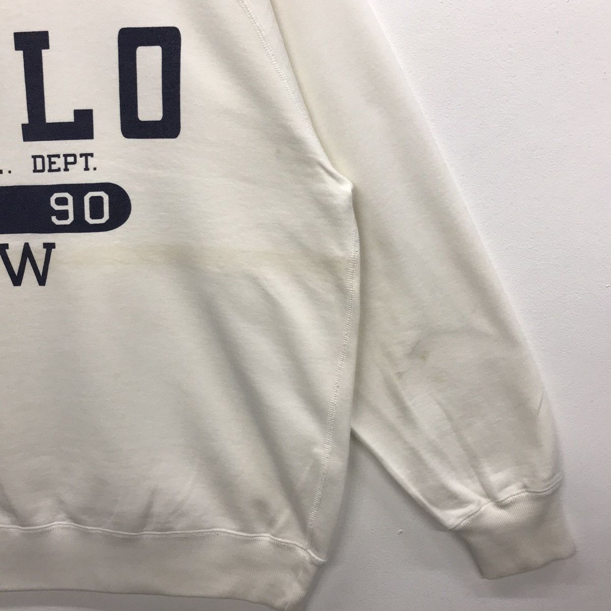Polo Ralph Lauren × Vintage *Rare!! Vintage Polo Ralph Lauren Spellout Sweatshirt Size US M / EU 48-50 / 2 - 4 Thumbnail