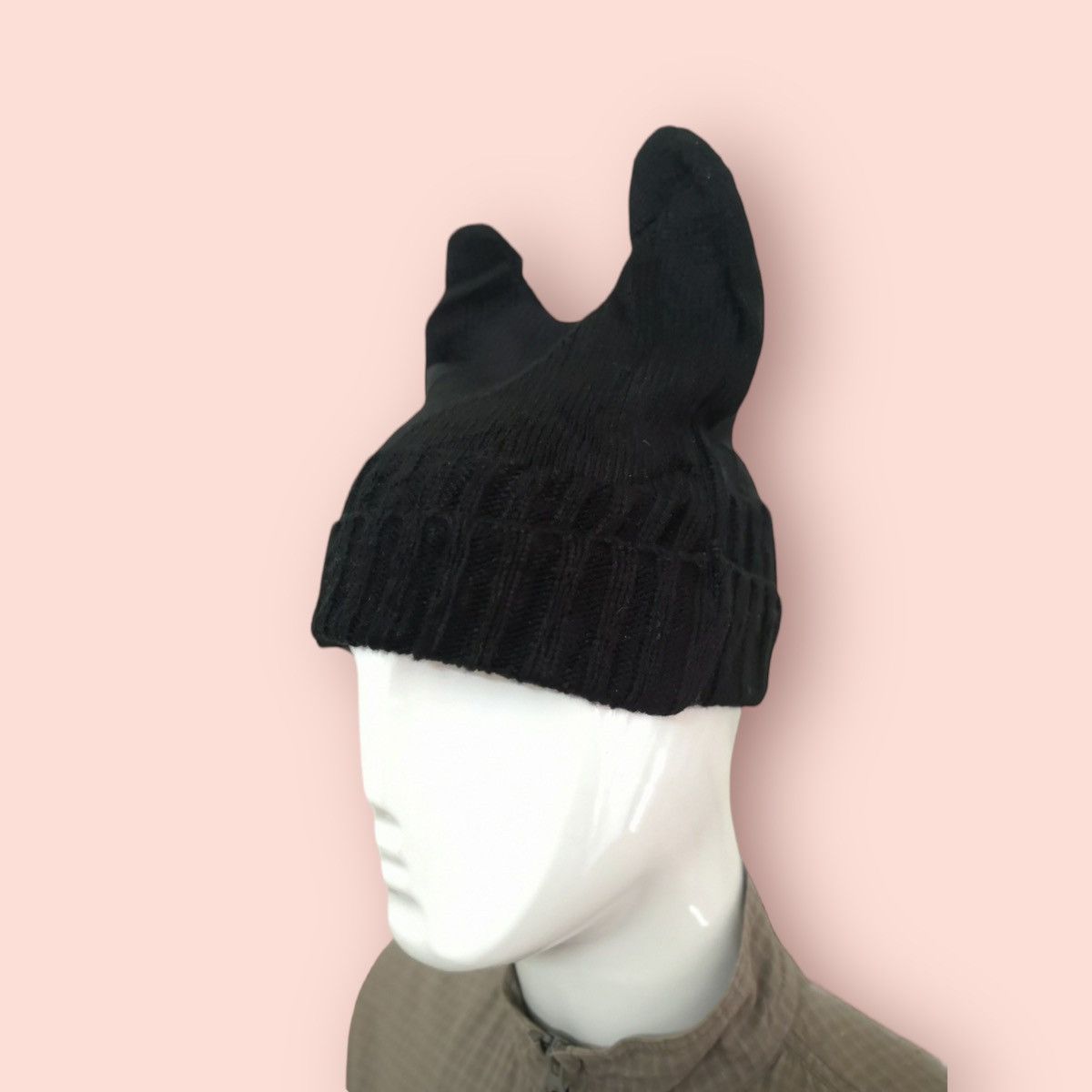 Beauty Beast × Psycho Bunny RARE PSYCHO BUNNY HORN JAPAN BEANIE Size ONE SIZE - 4 Thumbnail
