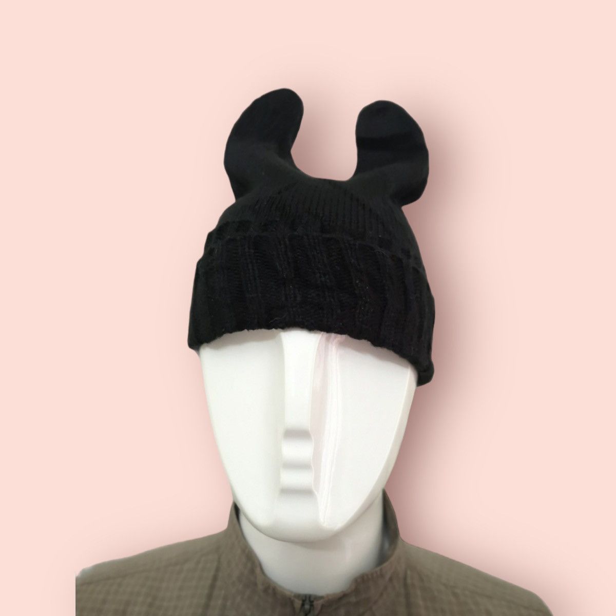Beauty Beast × Psycho Bunny RARE PSYCHO BUNNY HORN JAPAN BEANIE Size ONE SIZE - 6 Thumbnail